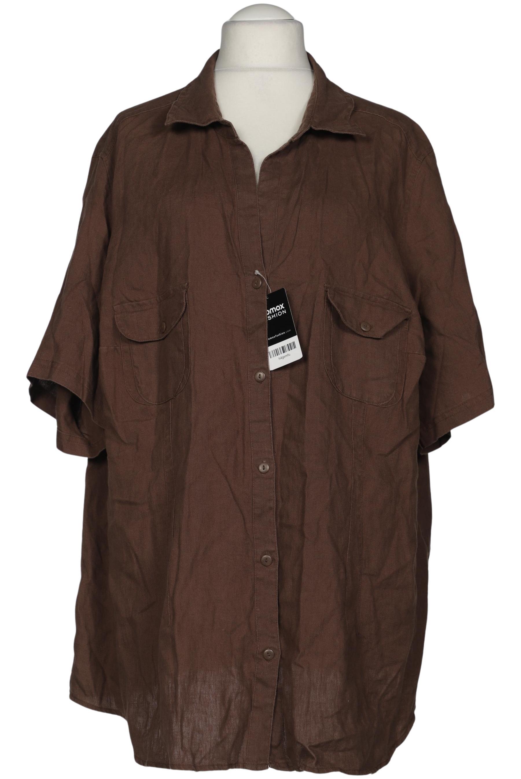 

Ulla Popken Damen Bluse, braun, Gr. 58