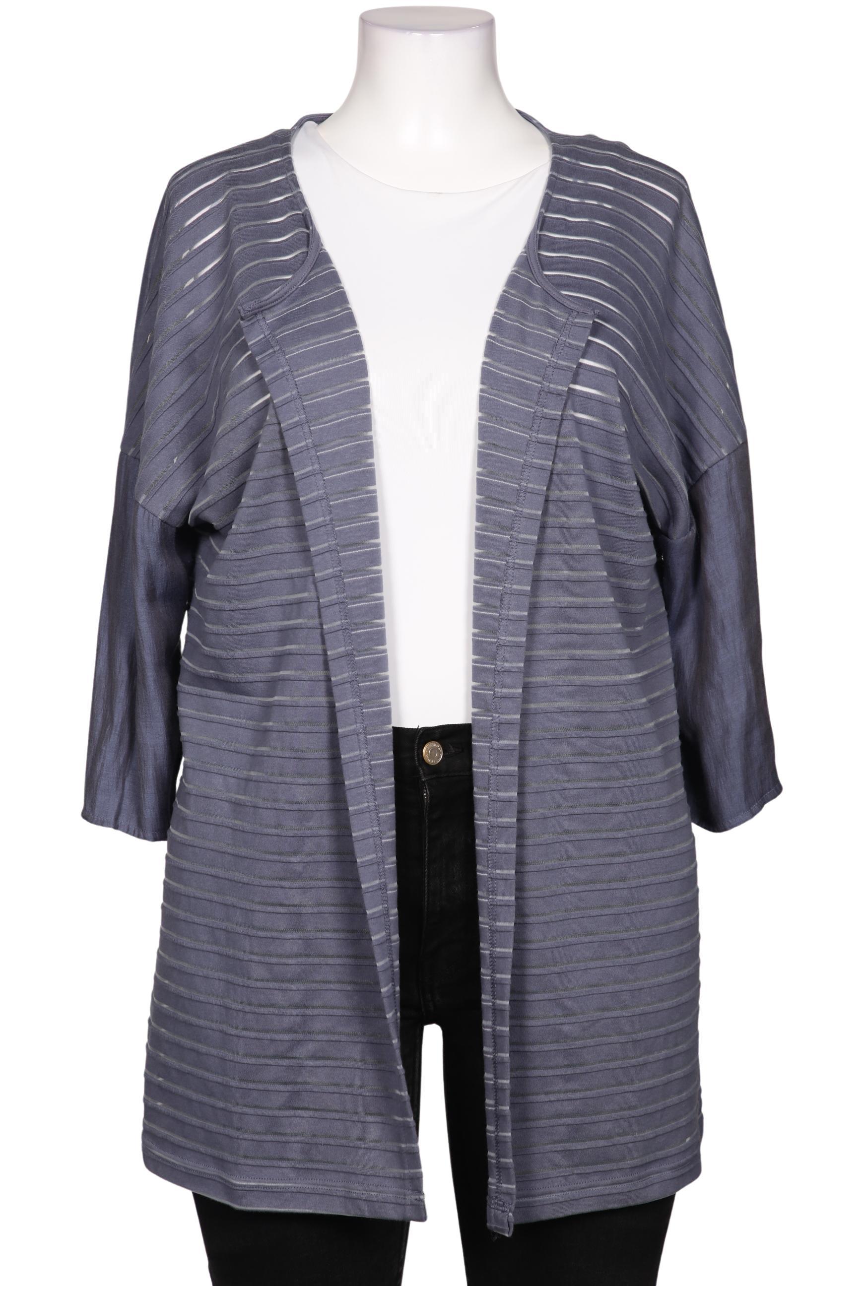 

Ulla Popken Damen Strickjacke, grau, Gr. 46