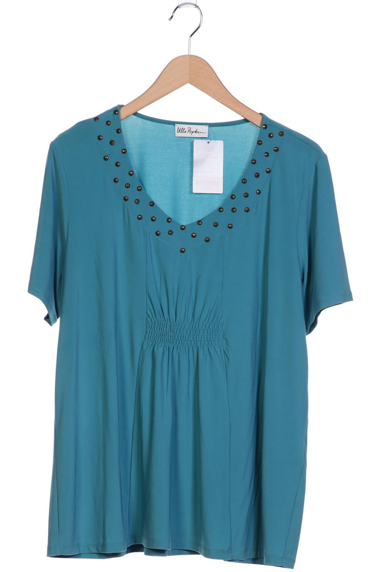

Ulla Popken Damen T-Shirt, türkis, Gr. 46