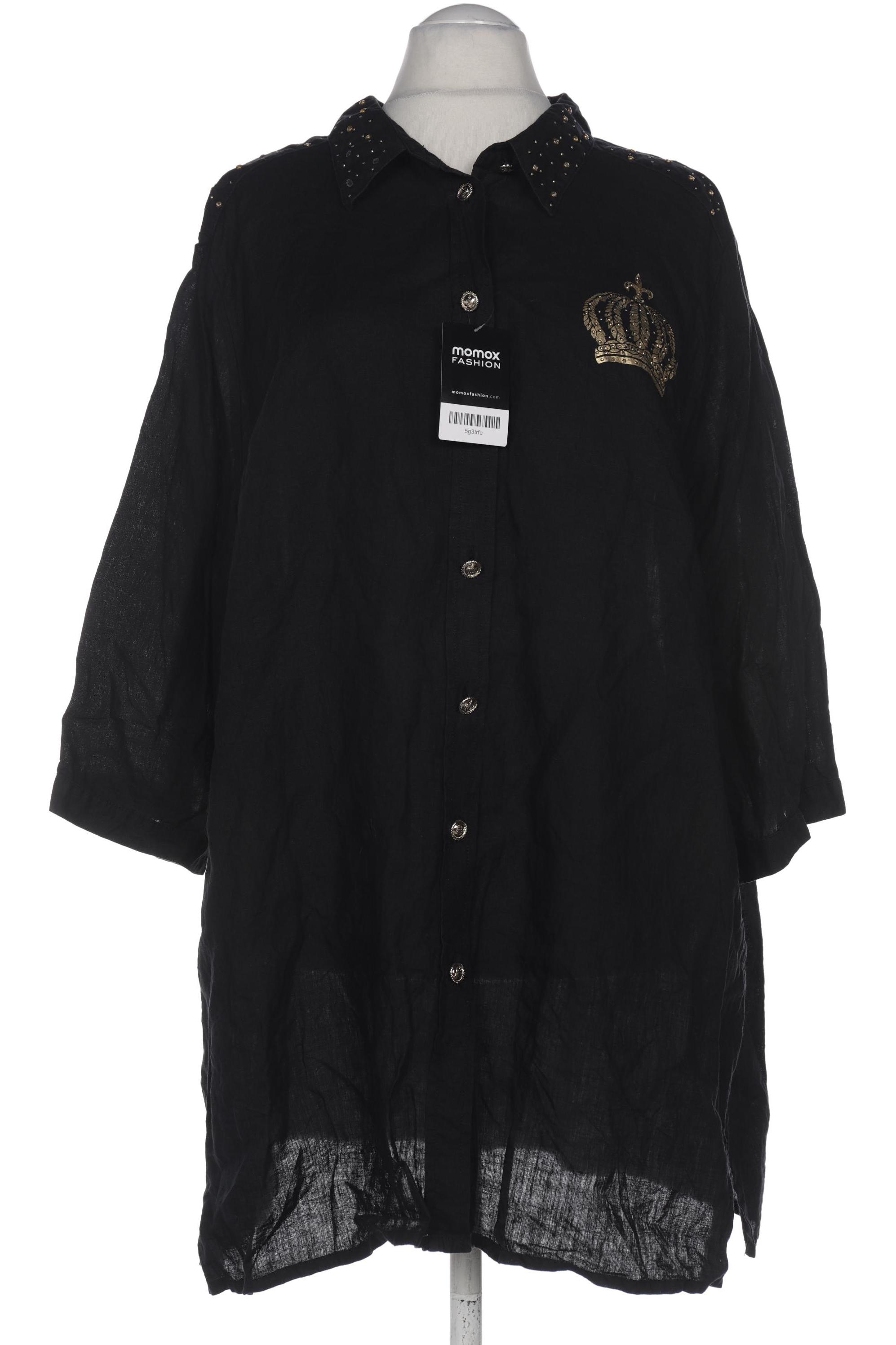 

Ulla Popken Damen Bluse, schwarz, Gr. 54