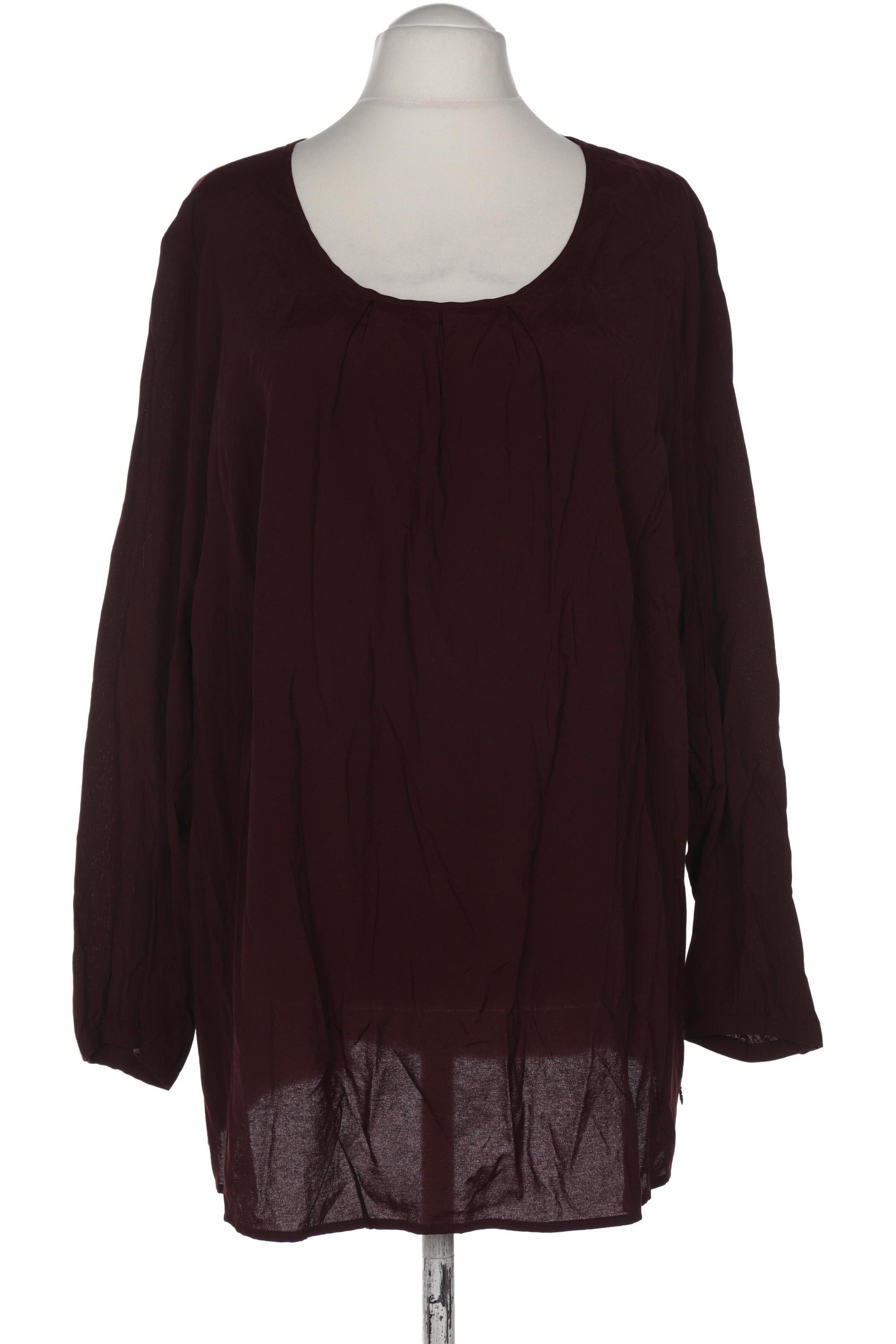 

Ulla Popken Damen Bluse, bordeaux, Gr. 54