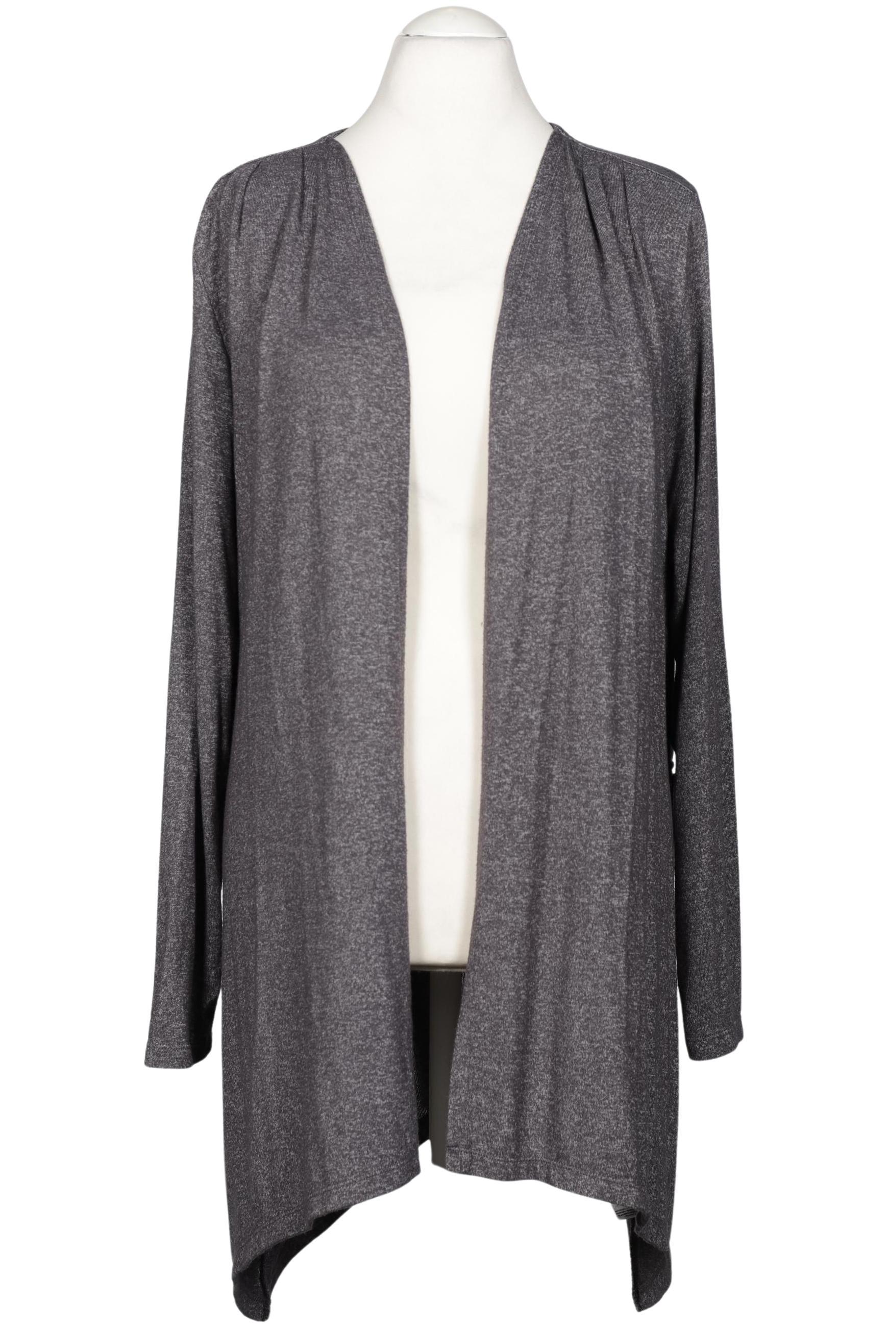 

Ulla Popken Damen Strickjacke, grau, Gr. 46