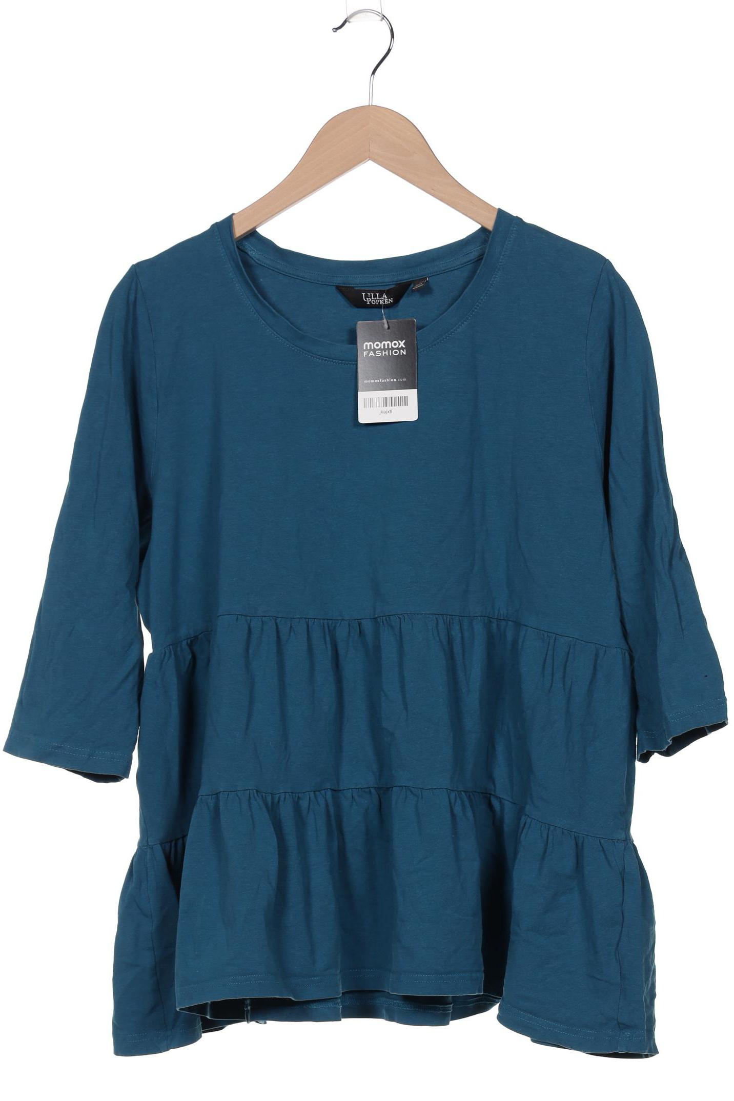 

Ulla Popken Damen Langarmshirt, blau, Gr. 46