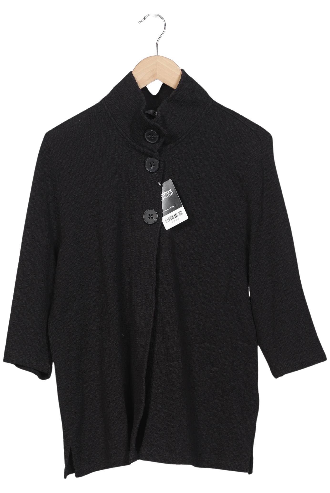 

Ulla Popken Damen Strickjacke, schwarz, Gr. 38