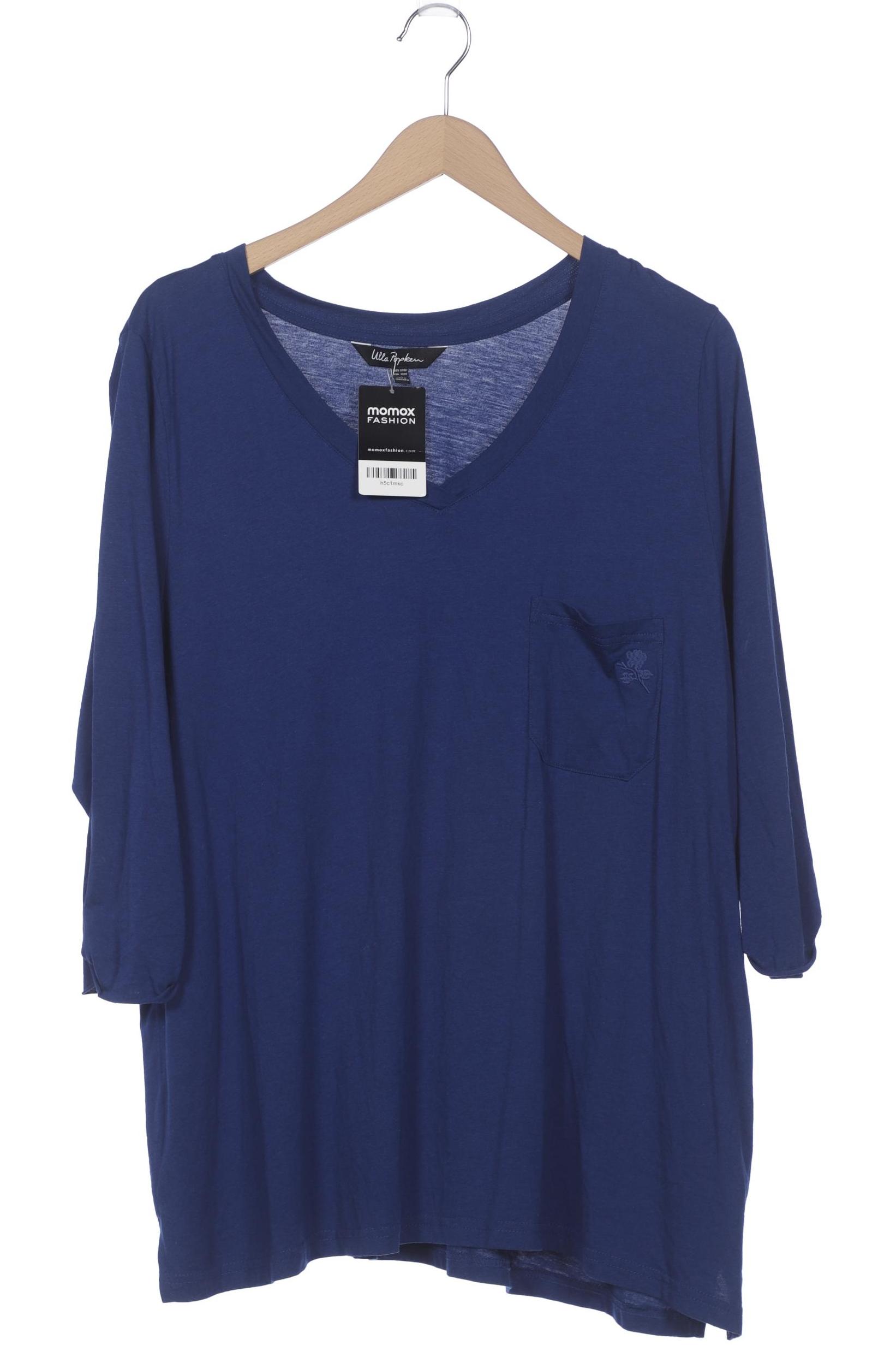 

Ulla Popken Damen Langarmshirt, blau, Gr. 50