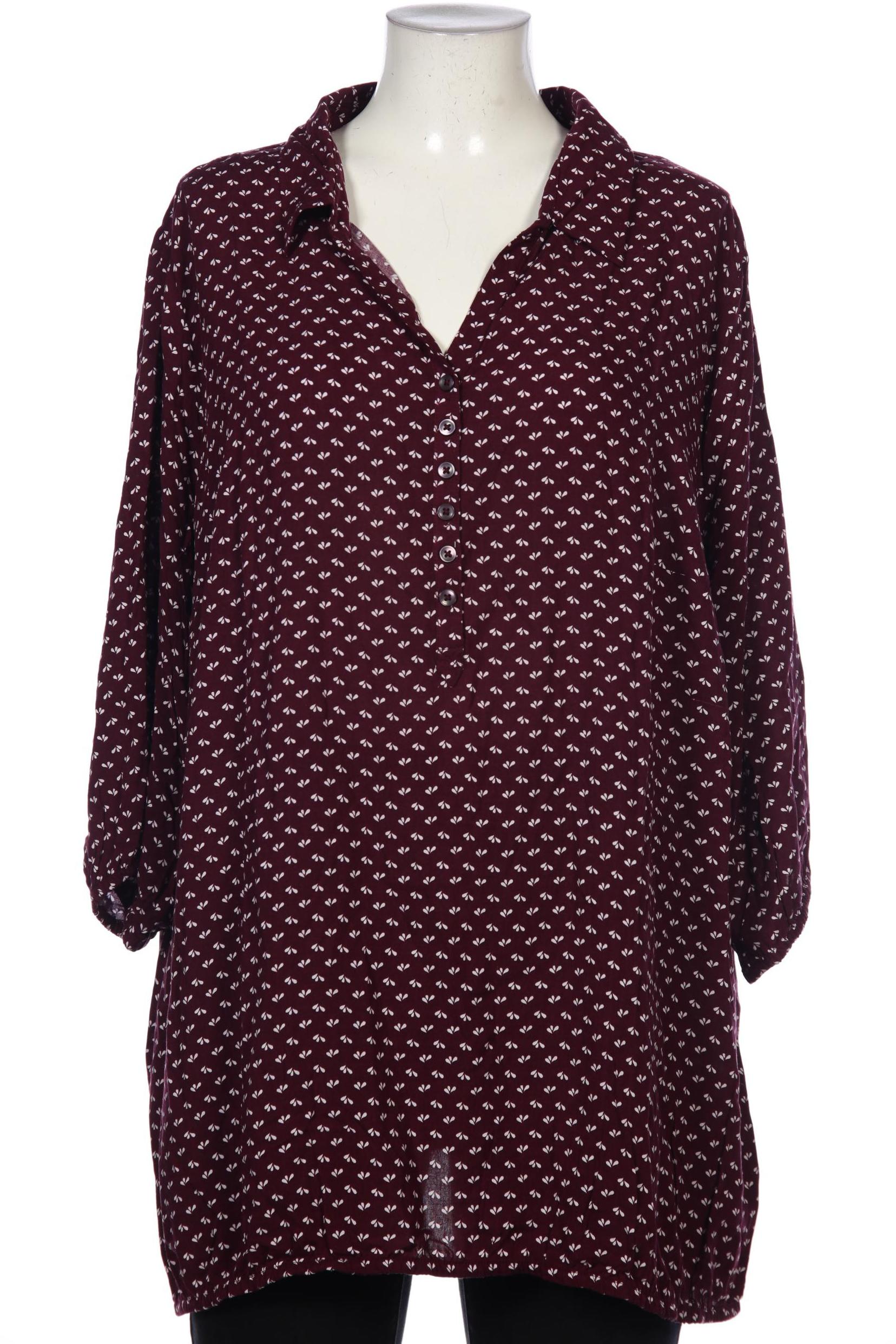 

Ulla Popken Damen Bluse, bordeaux