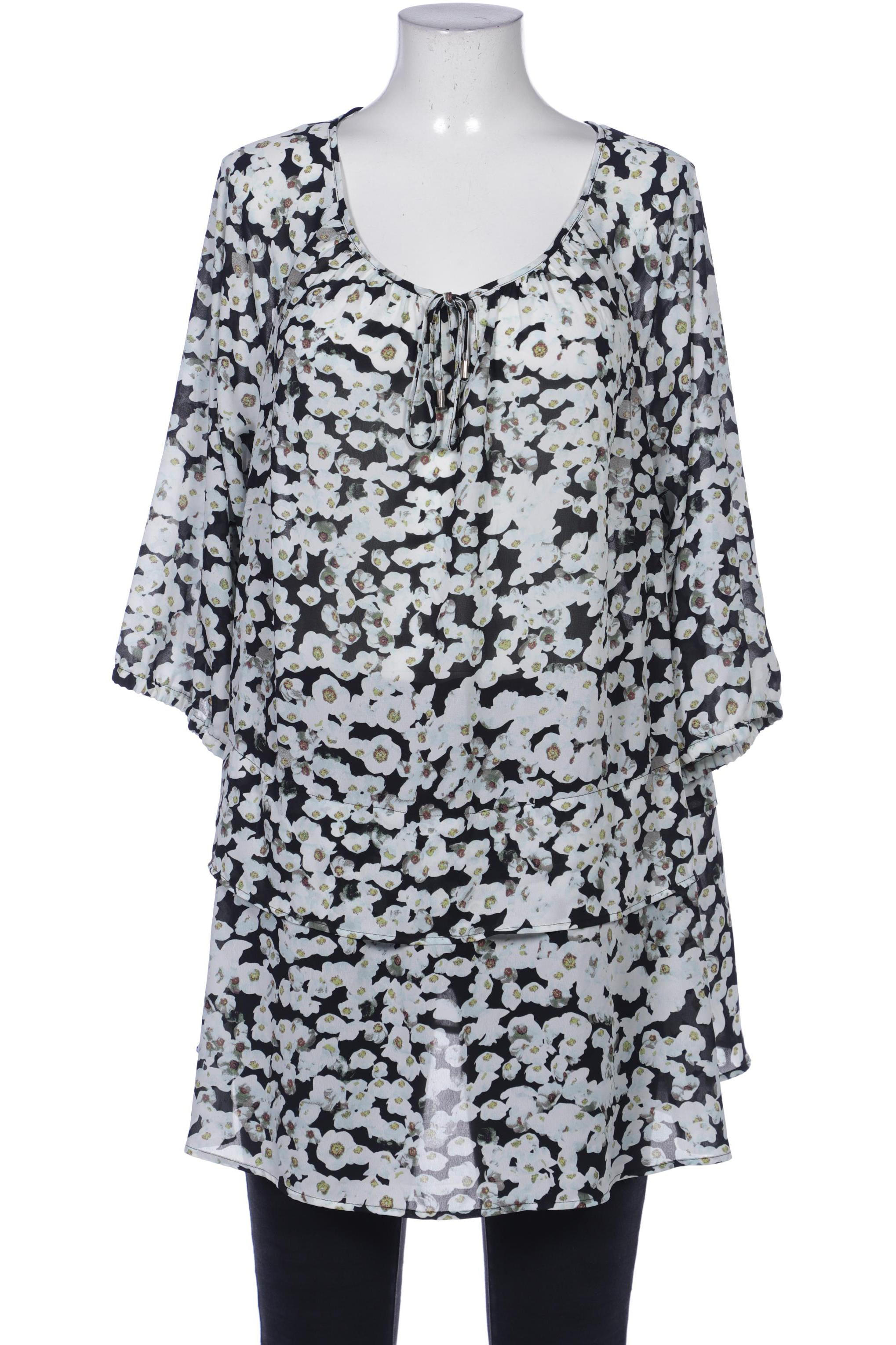 

Ulla Popken Damen Bluse, schwarz, Gr. 46