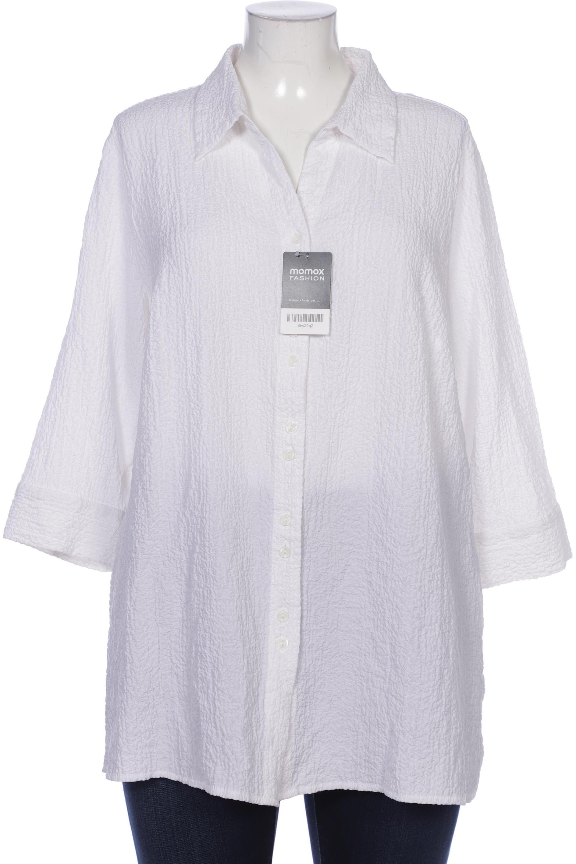 

Ulla Popken Damen Bluse, weiß, Gr. 46
