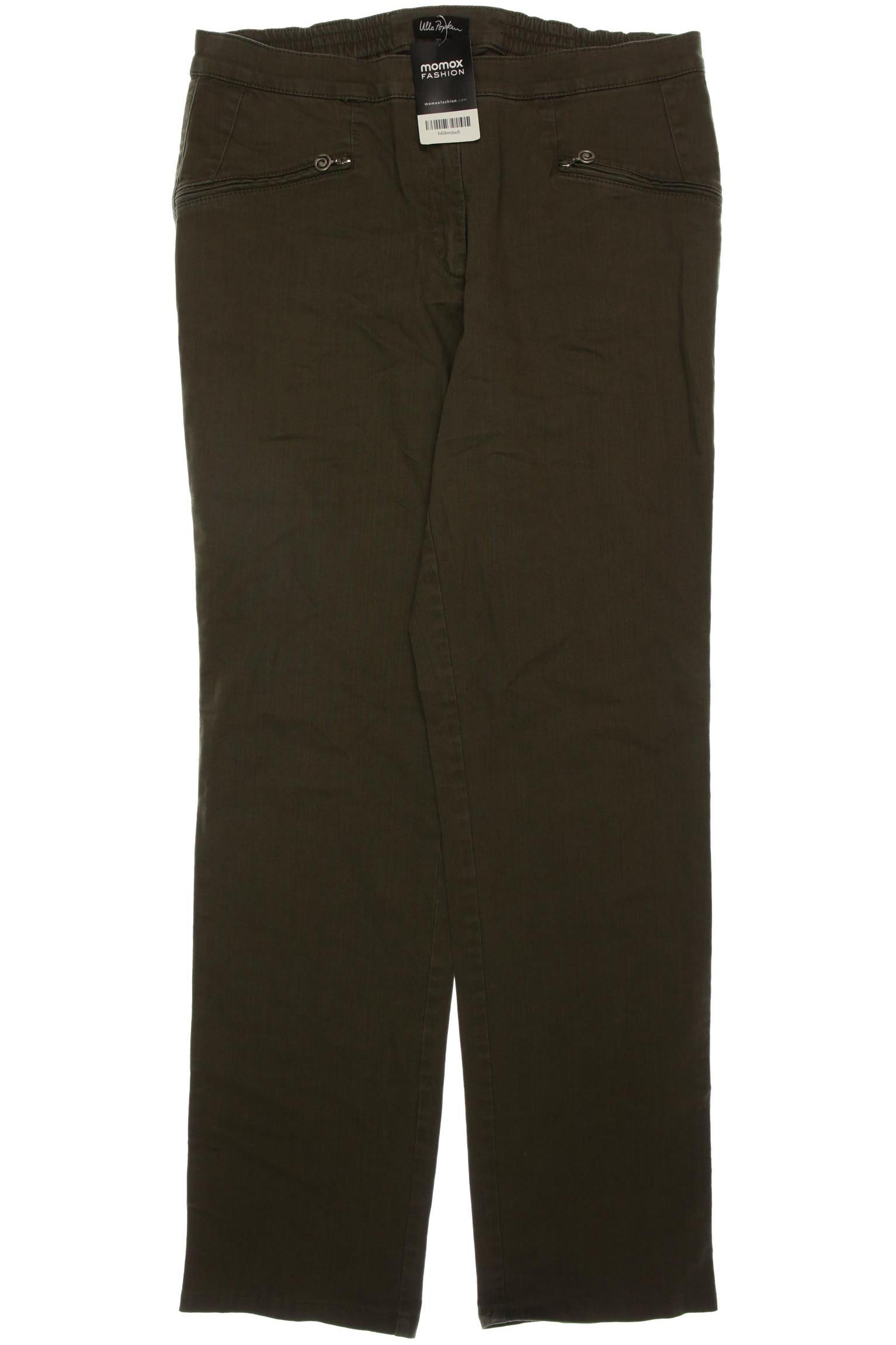 

Ulla Popken Damen Stoffhose, grün