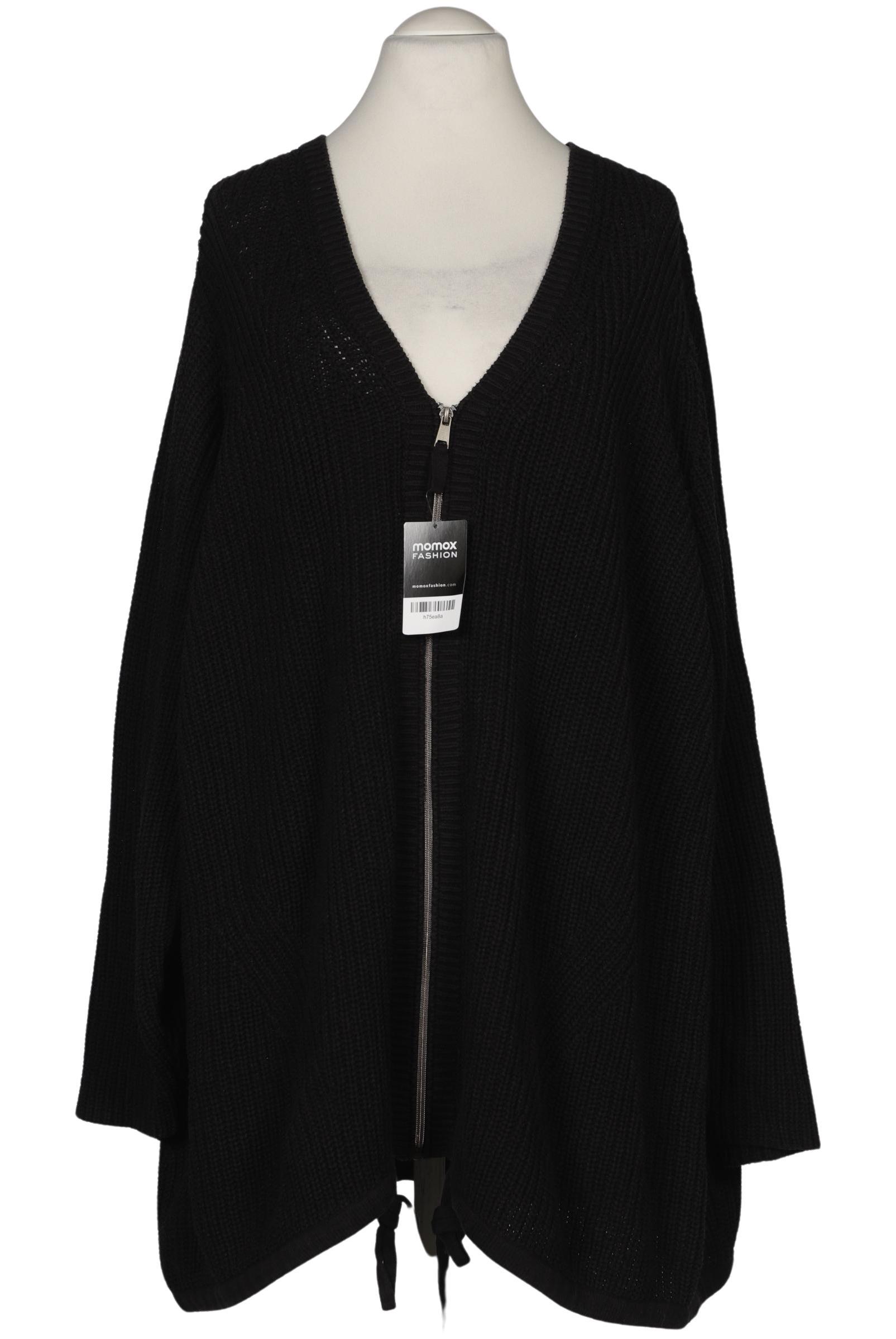 

Ulla Popken Damen Strickjacke, schwarz, Gr. 62