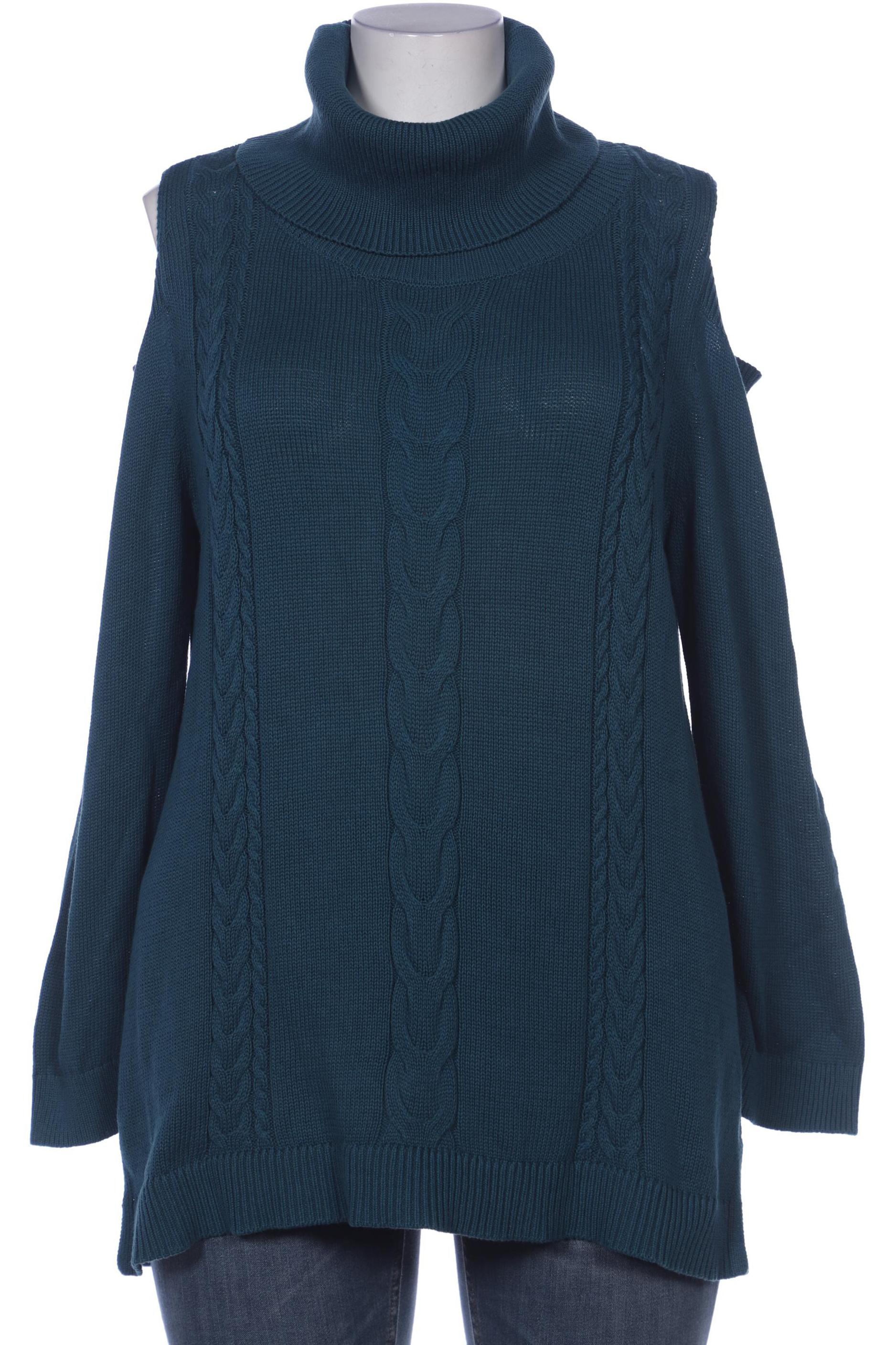 

Ulla Popken Damen Pullover, türkis, Gr. 42