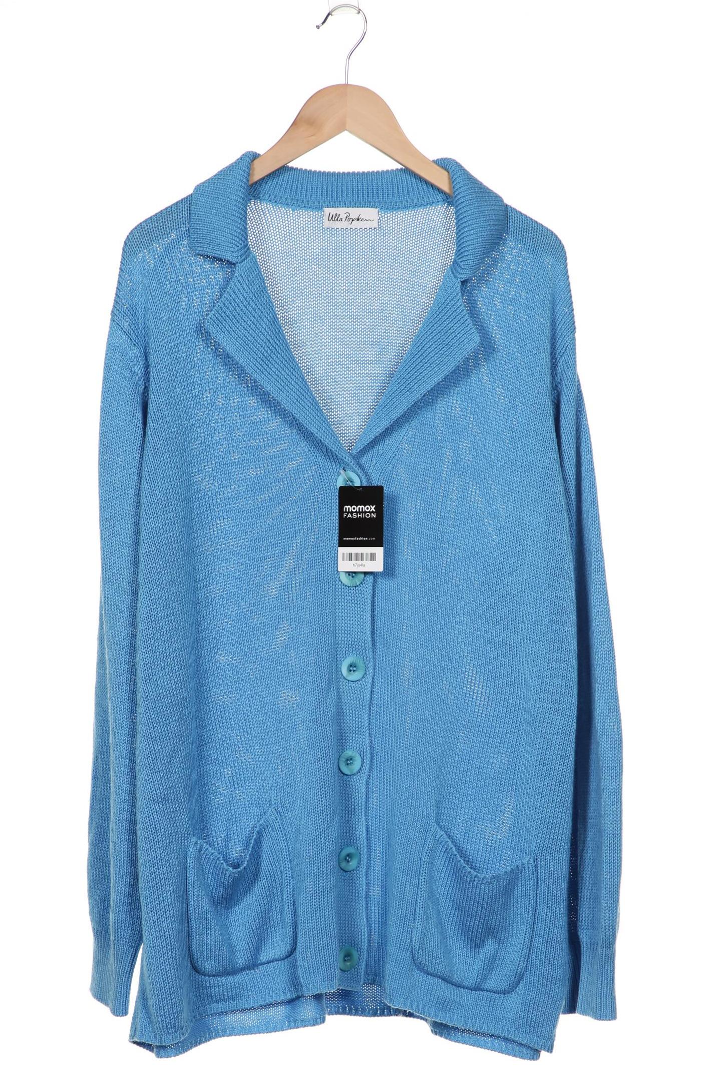 

Ulla Popken Damen Strickjacke, blau