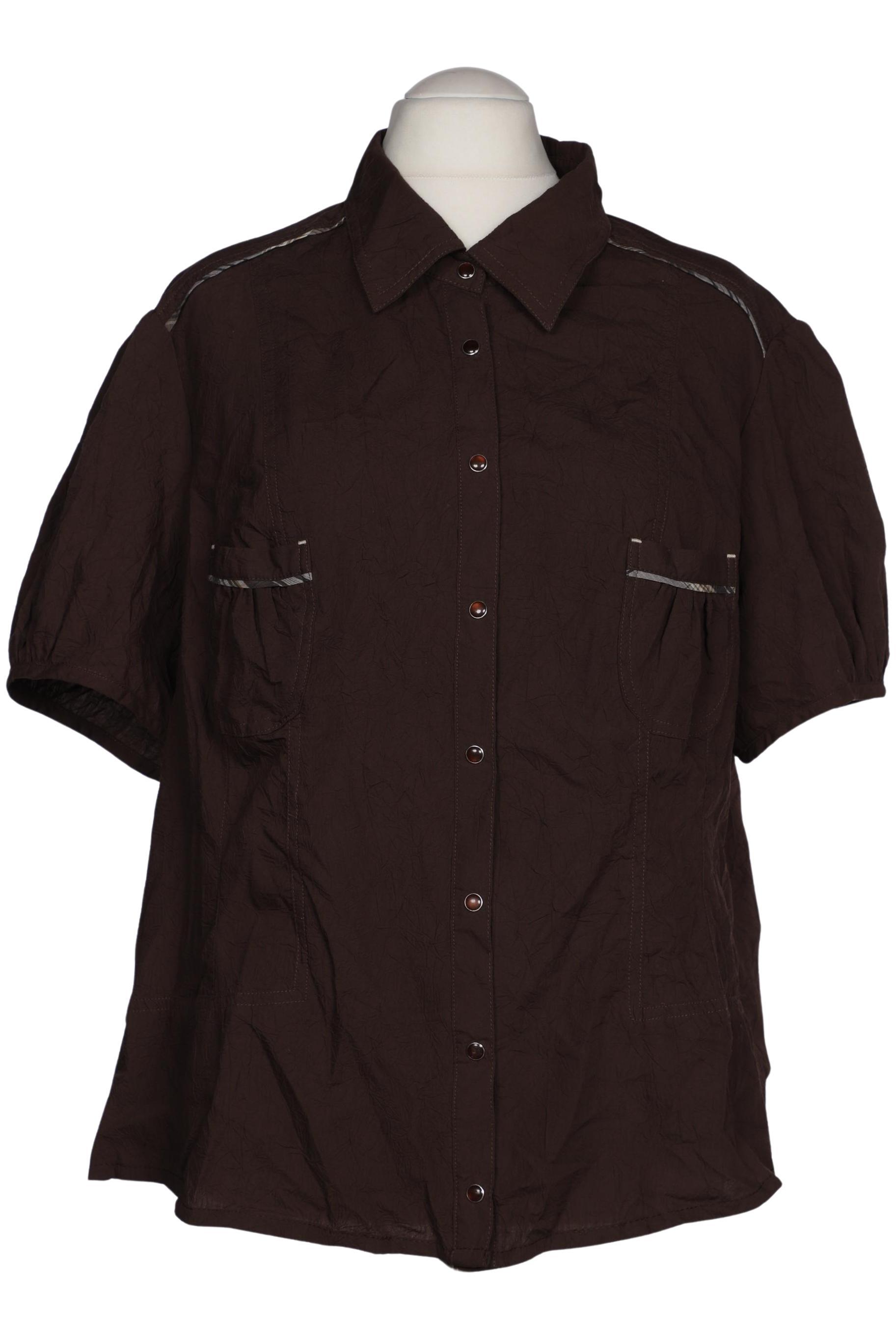 

Ulla Popken Damen Bluse, braun, Gr. 54