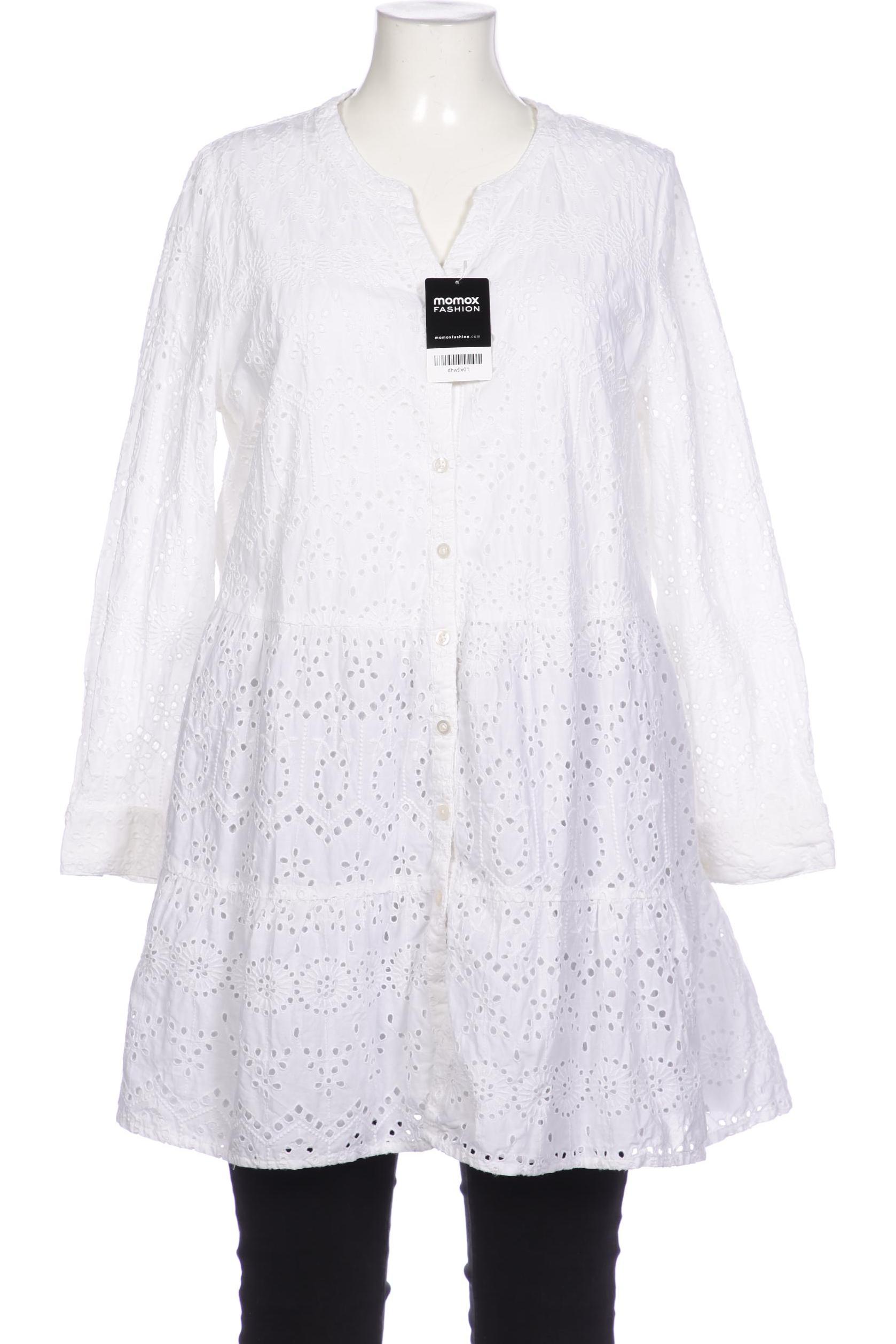

Ulla Popken Damen Bluse, weiß, Gr. 42