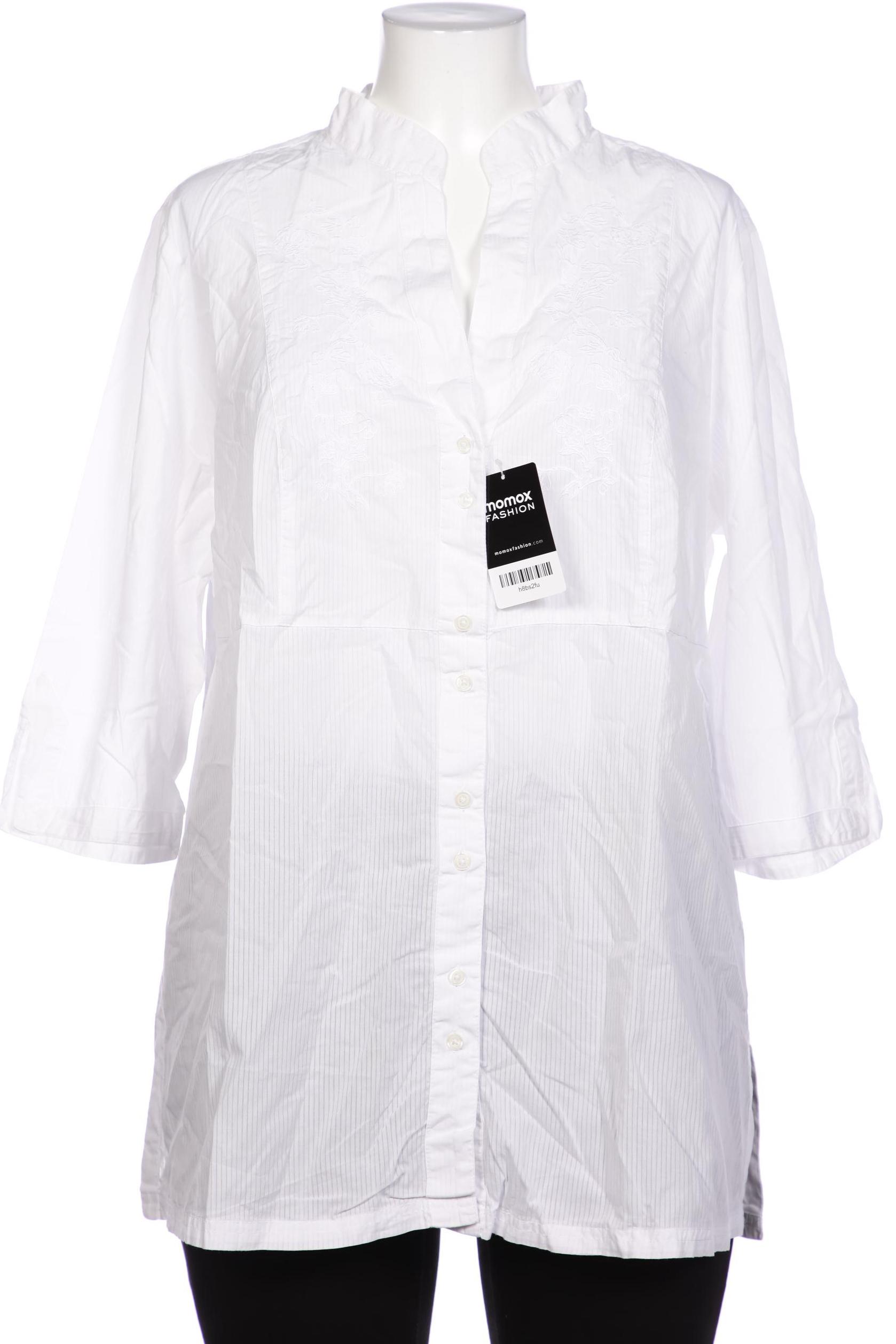 

Ulla Popken Damen Bluse, weiß, Gr. 46