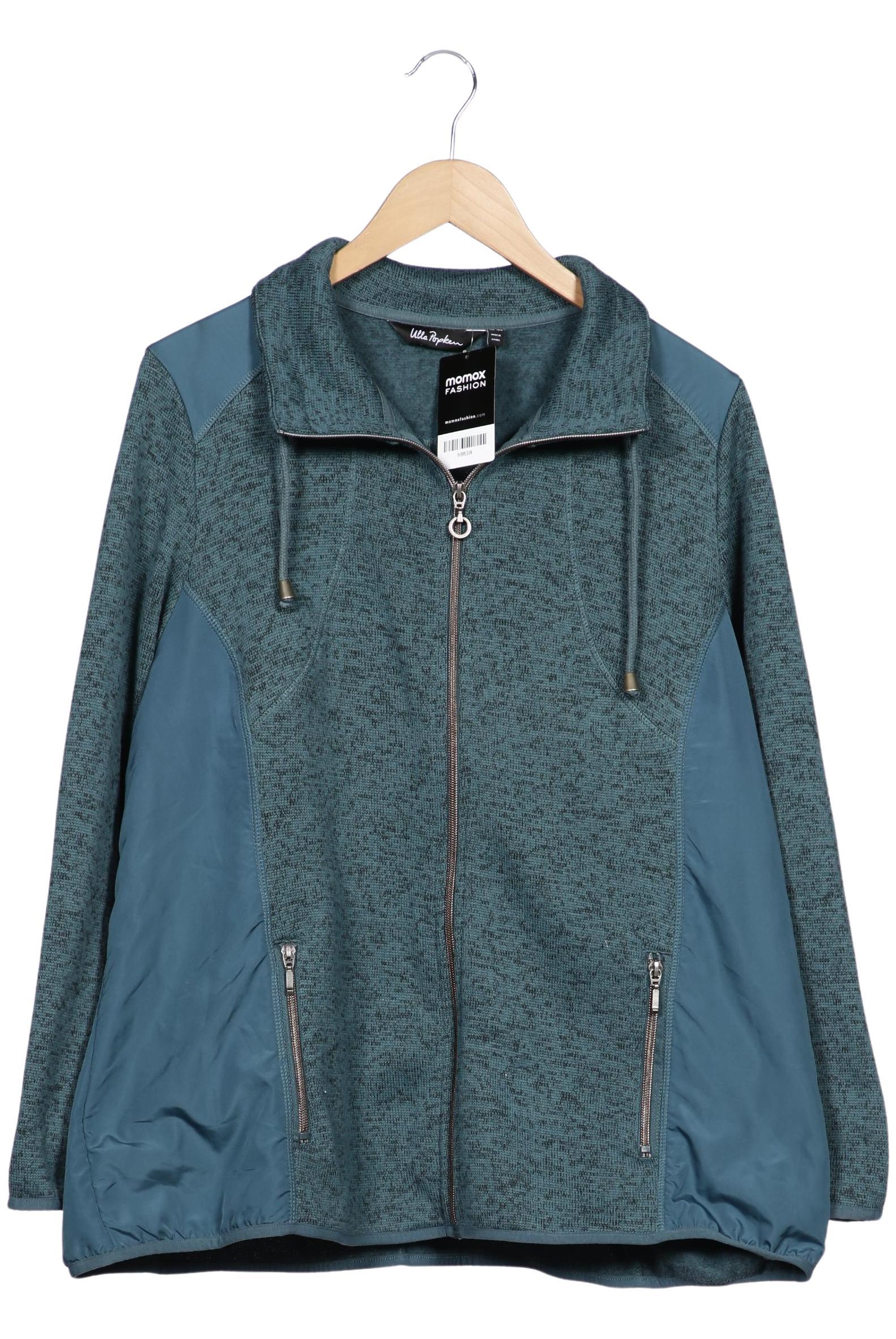 

Ulla Popken Damen Jacke, türkis, Gr. 46