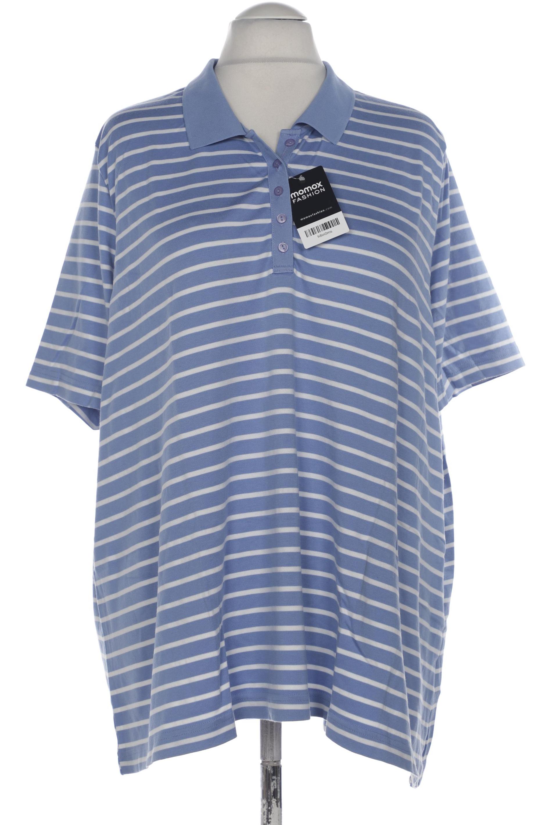 

Ulla Popken Damen Poloshirt, blau, Gr. 58