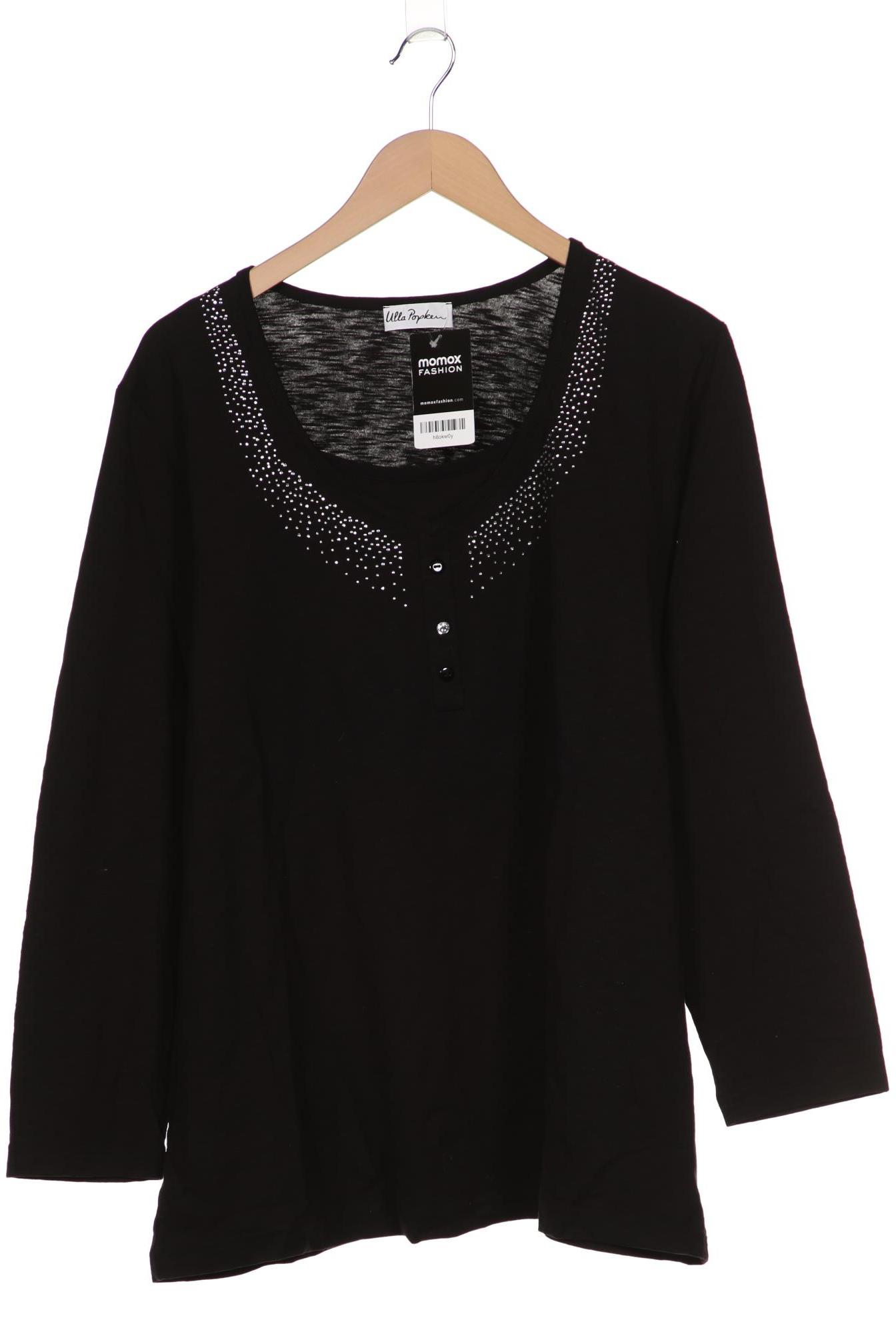 

Ulla Popken Damen Langarmshirt, schwarz