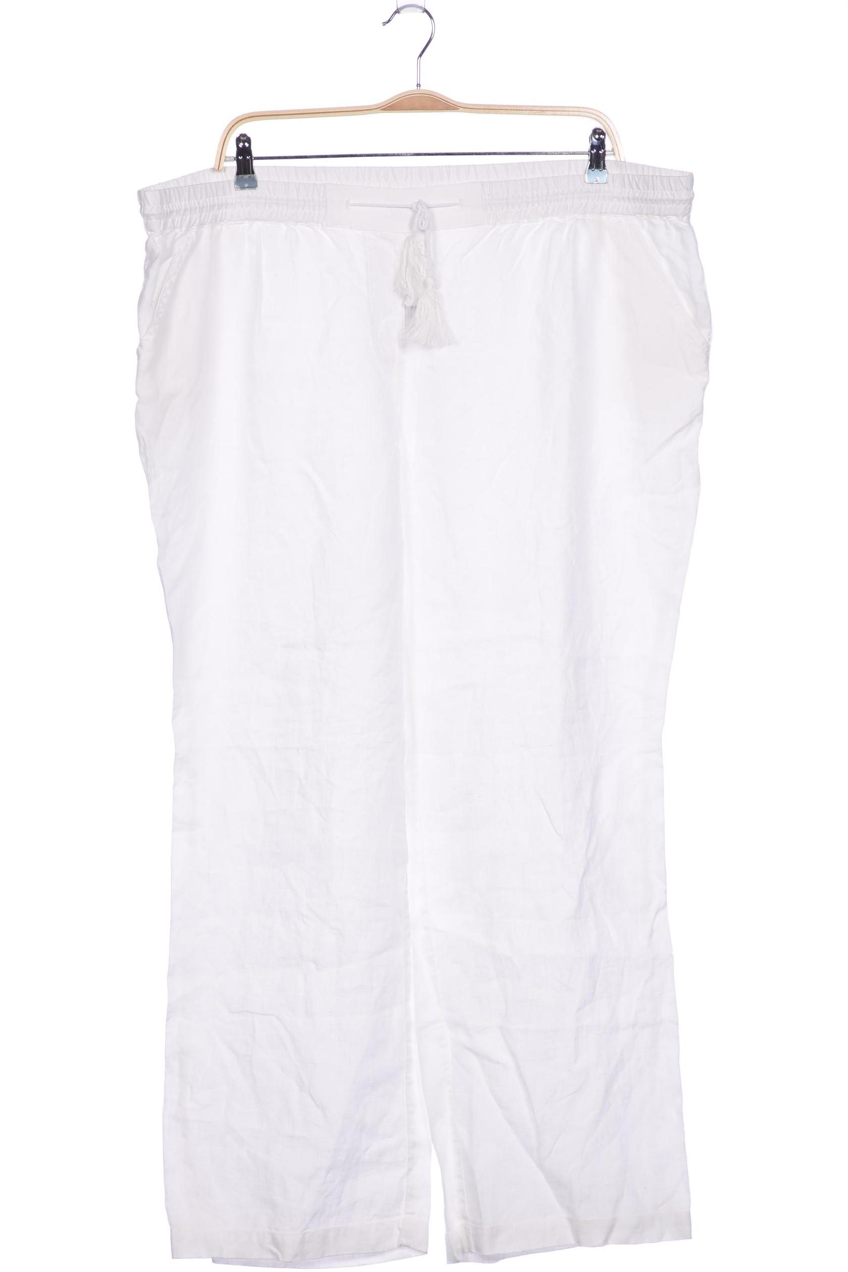 

Ulla Popken Damen Stoffhose, weiß, Gr. 54