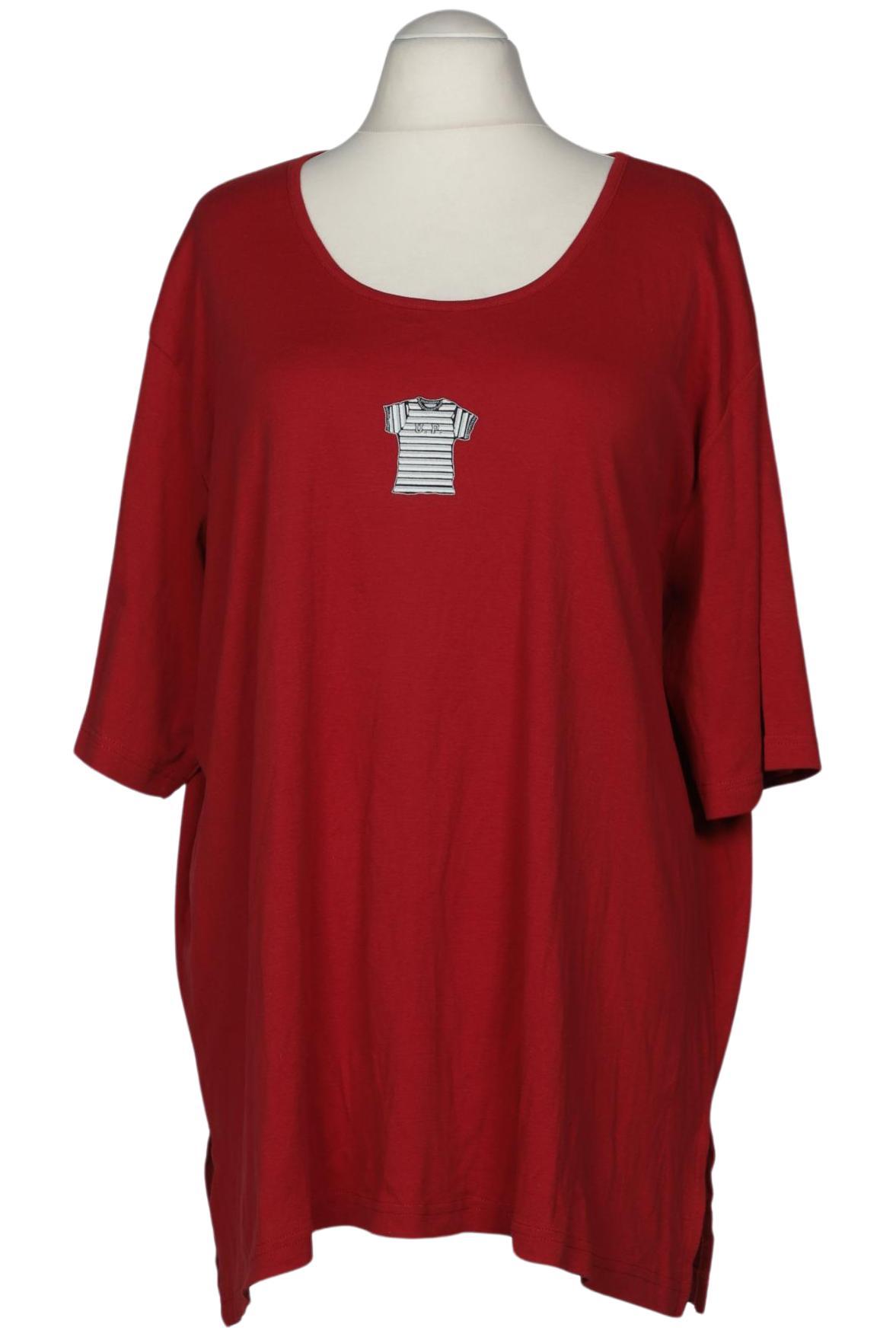 

Ulla Popken Damen T-Shirt, rot, Gr. 54