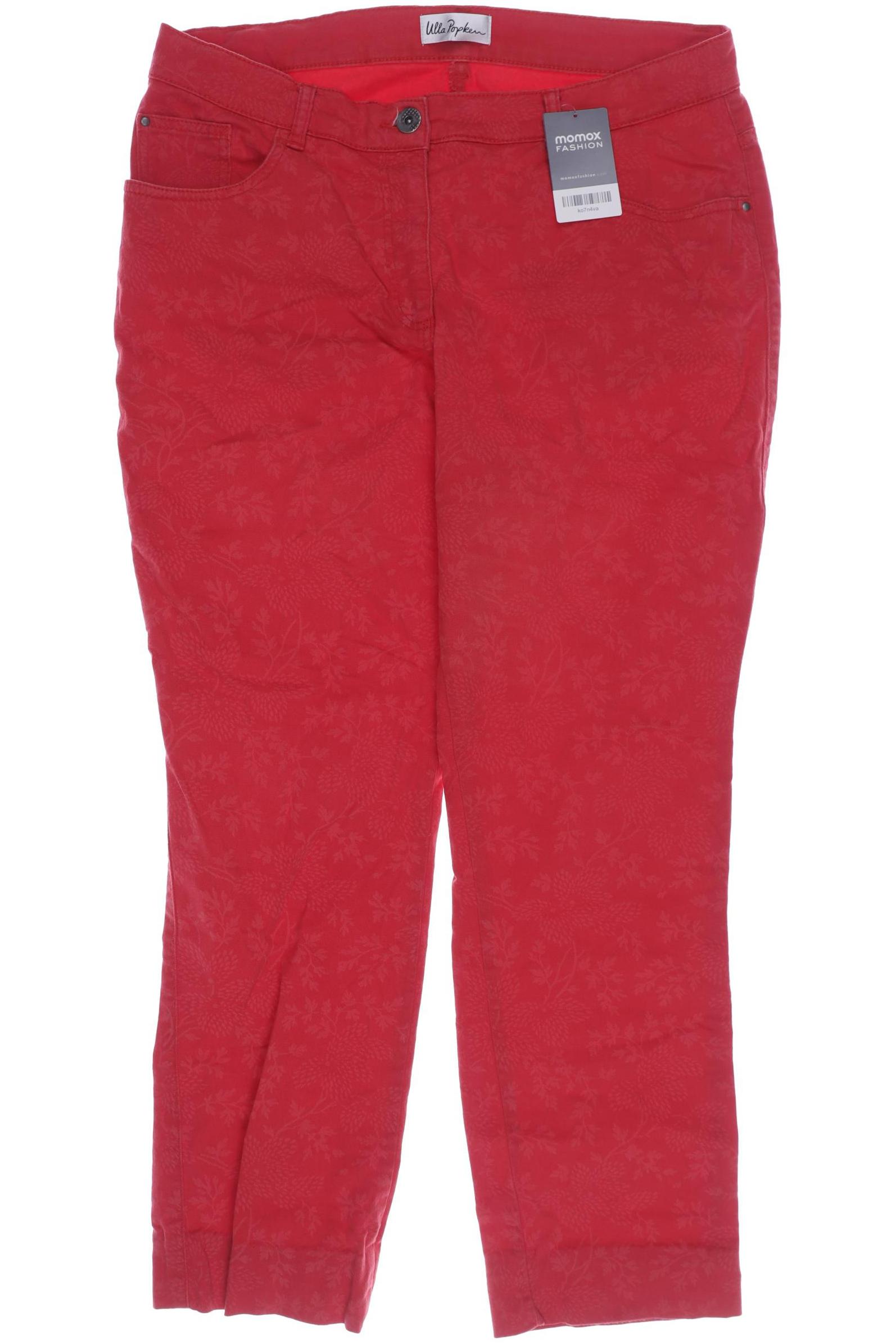 

Ulla Popken Damen Jeans, rot, Gr. 46