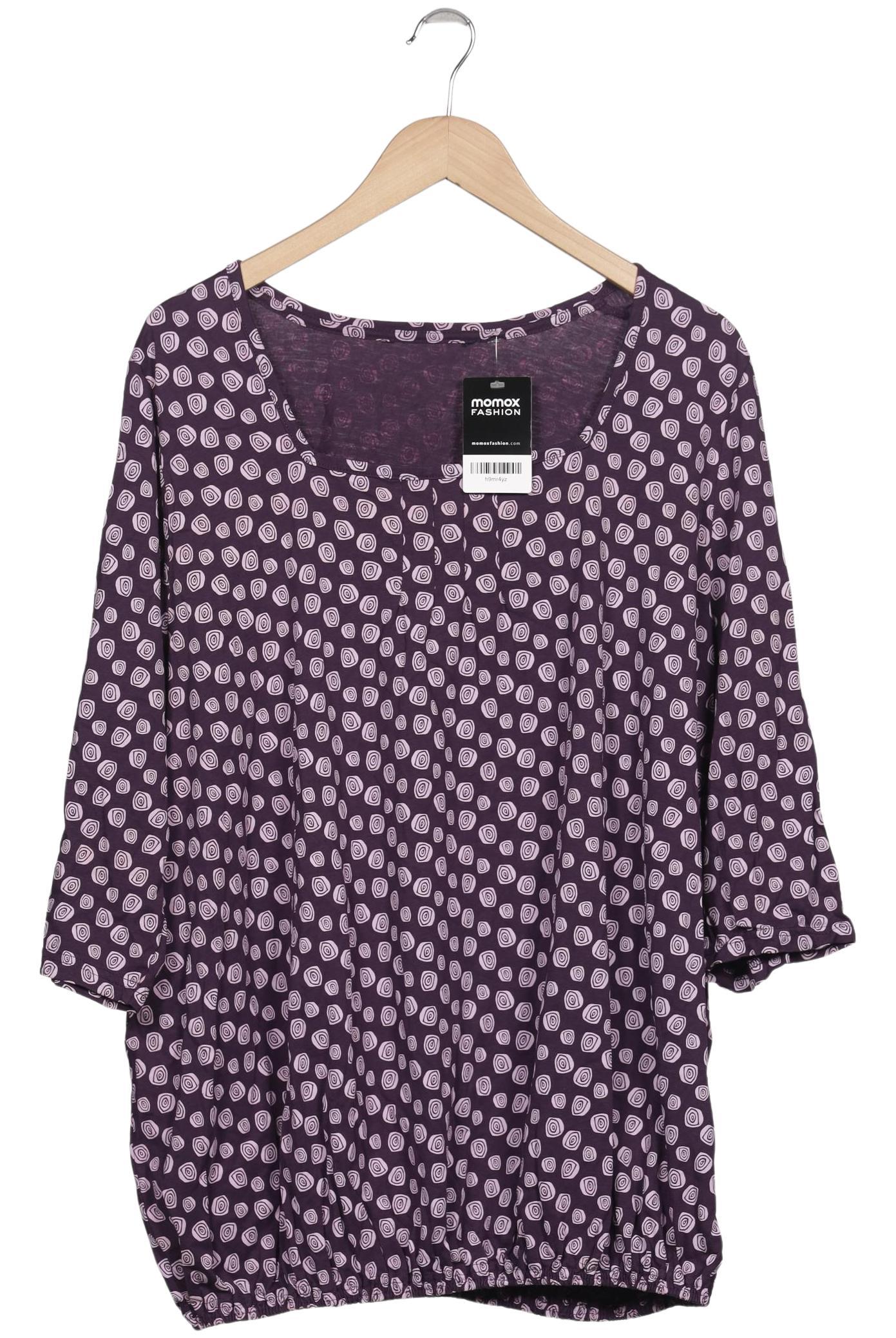 

Ulla Popken Damen Langarmshirt, flieder, Gr. 48