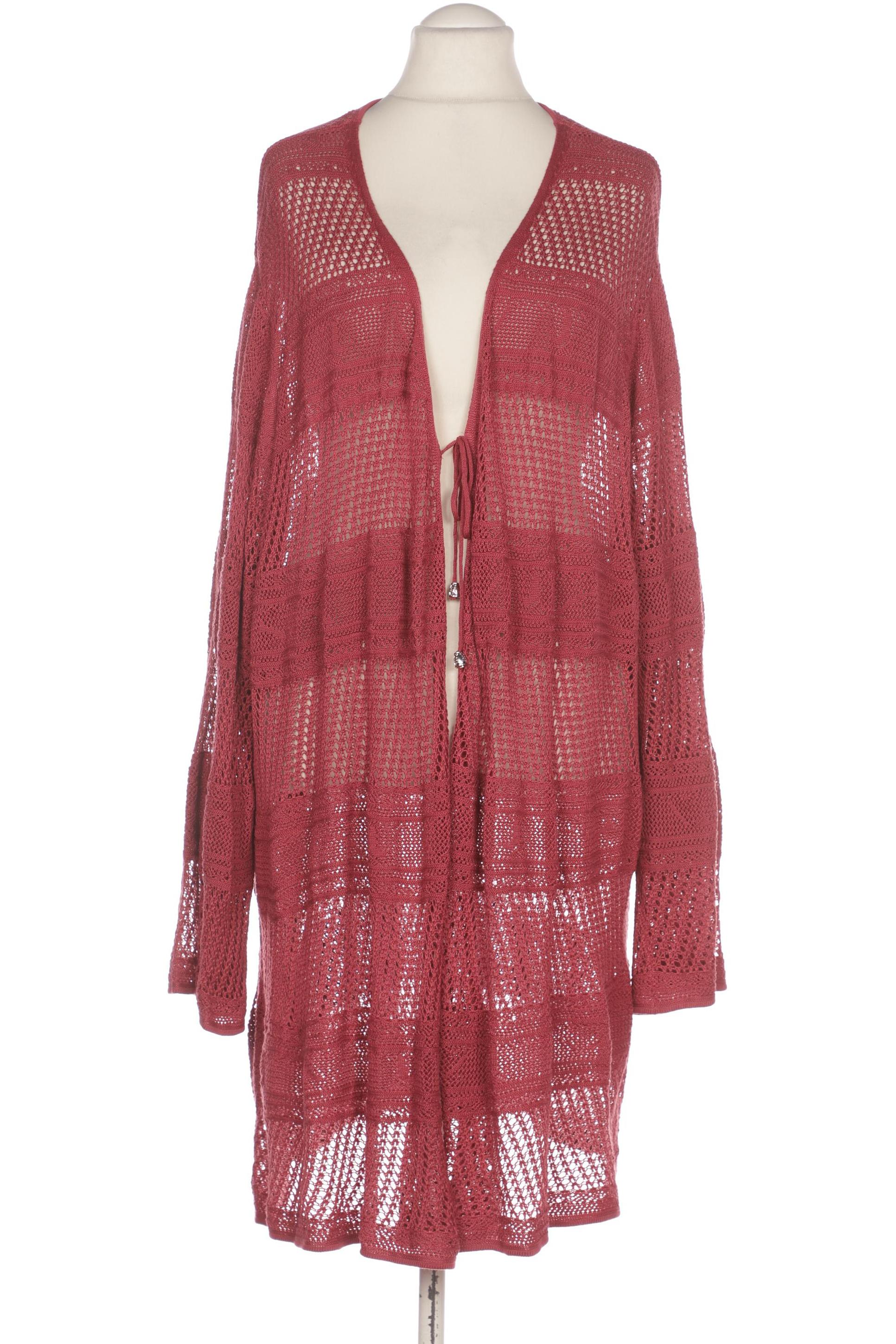 

Ulla Popken Damen Strickjacke, bordeaux