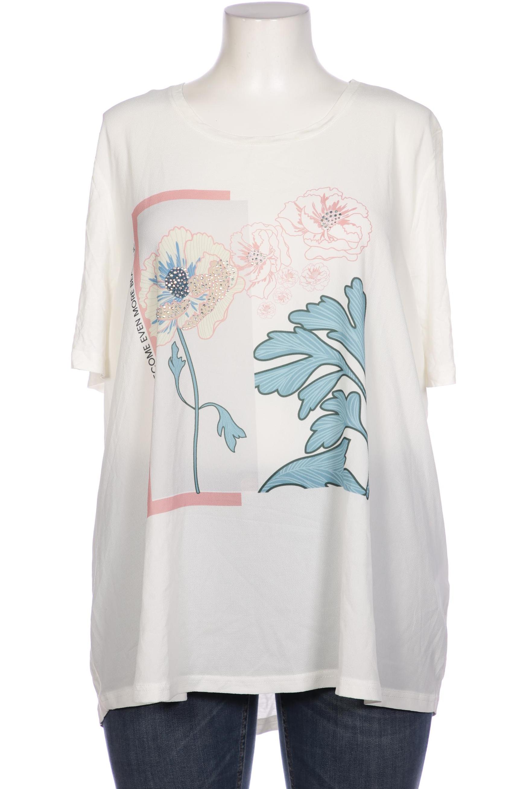 

Ulla Popken Damen T-Shirt, cremeweiß, Gr. 50