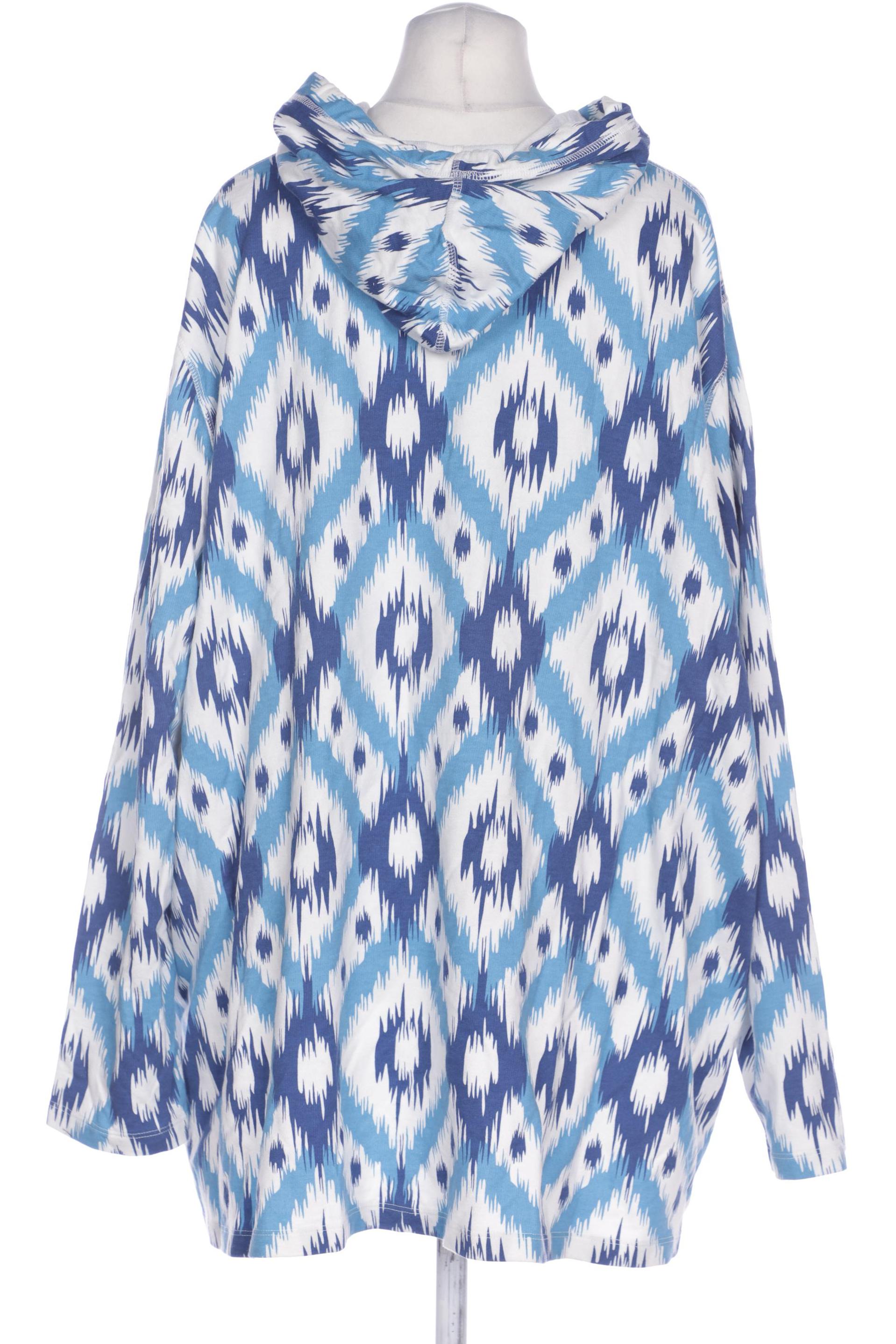 

Ulla Popken Damen Kapuzenpullover, blau