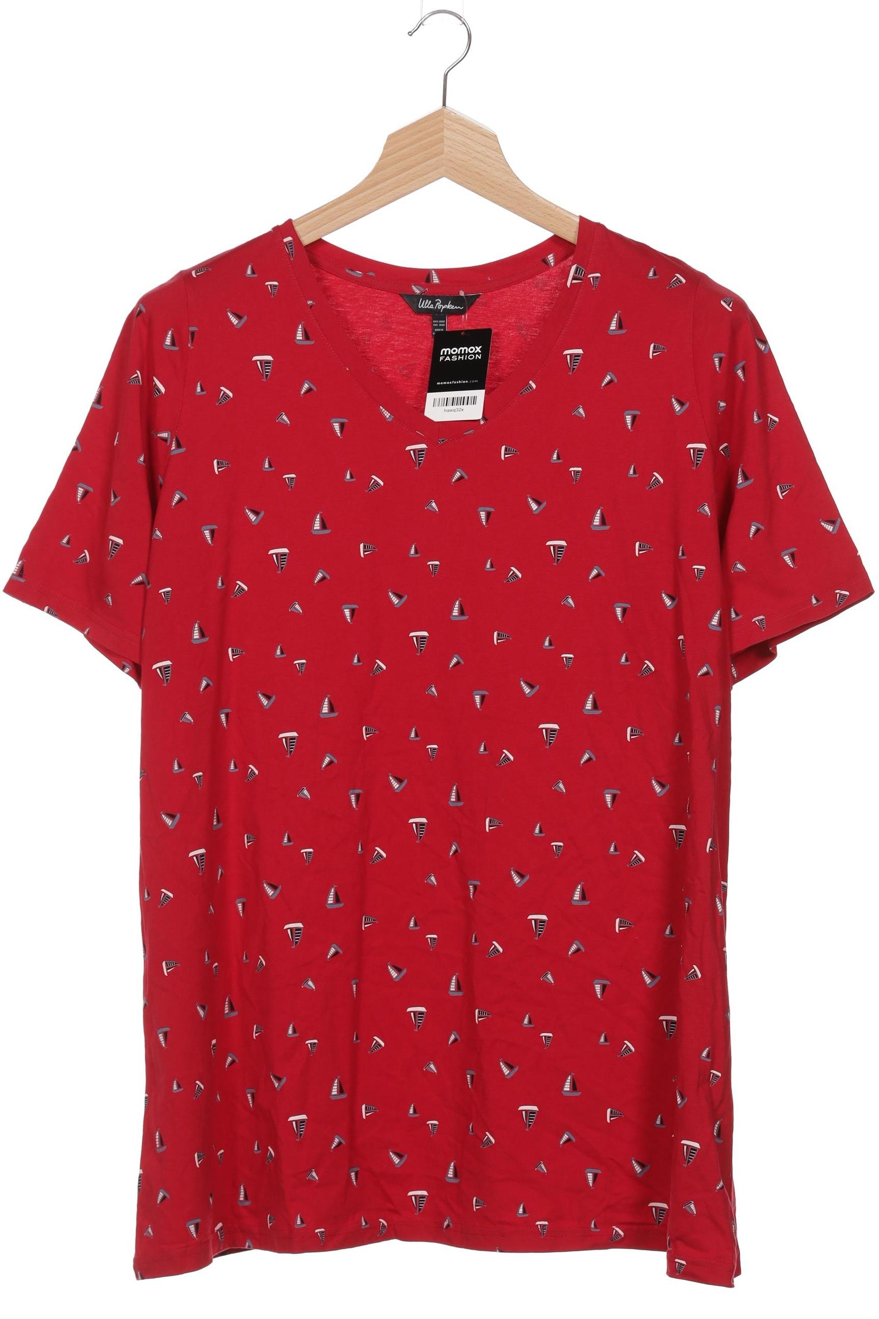 

Ulla Popken Damen T-Shirt, rot, Gr. 50