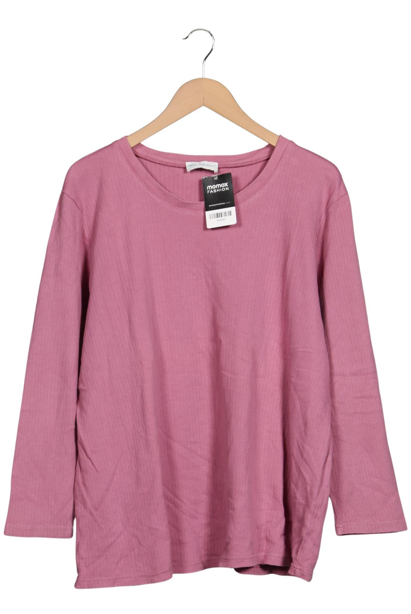 

Ulla Popken Damen Langarmshirt, pink, Gr. 46