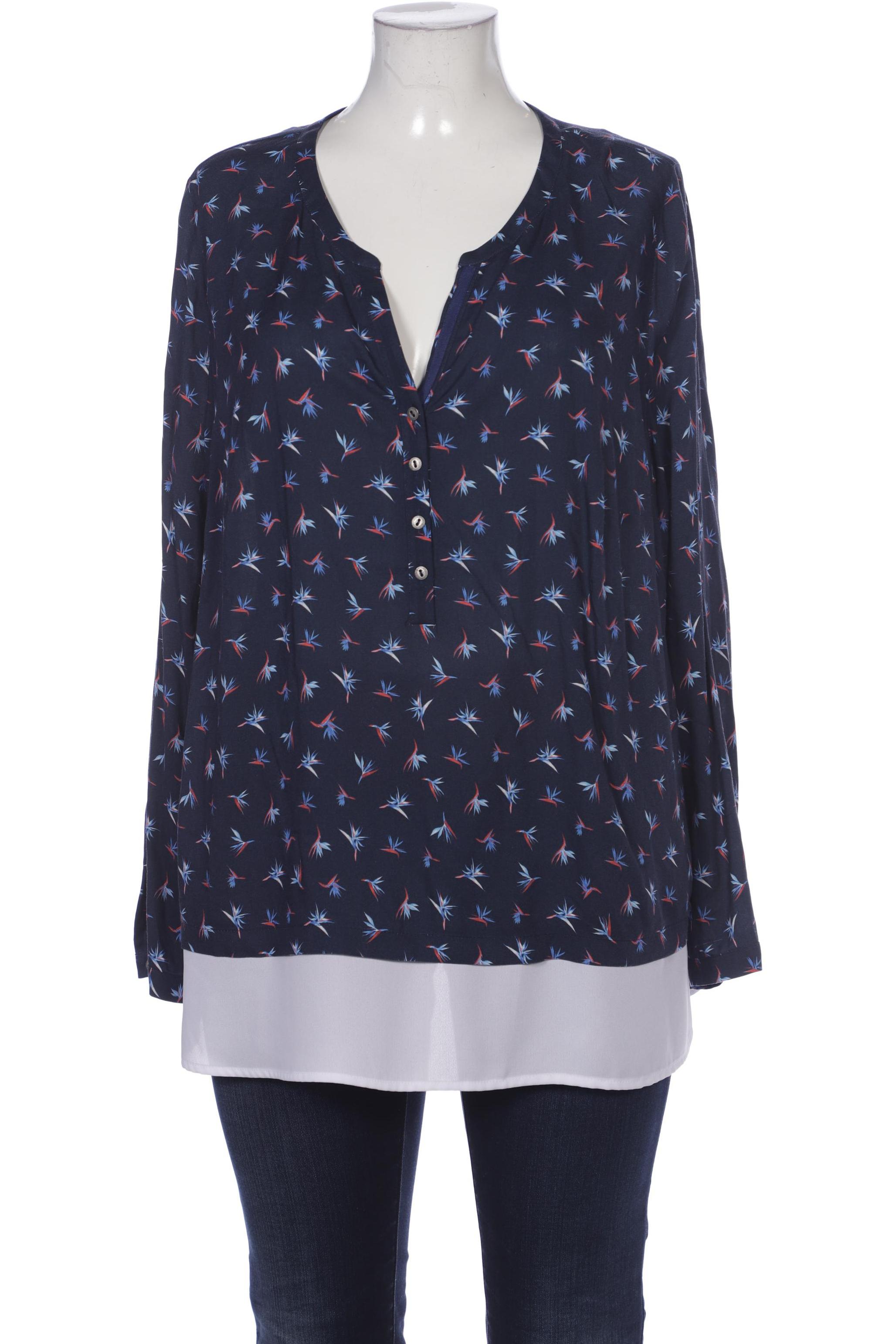 

Ulla Popken Damen Bluse, marineblau, Gr. 46