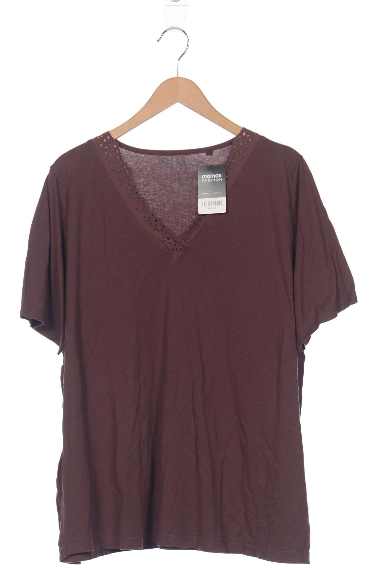 

Ulla Popken Damen T-Shirt, bordeaux, Gr. 54