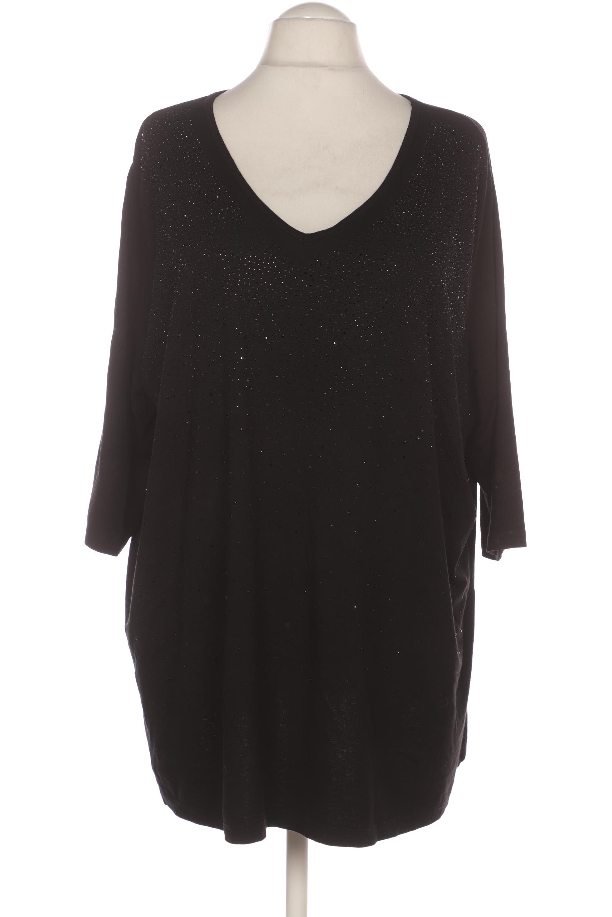 

Ulla Popken Damen Langarmshirt, schwarz, Gr. 54