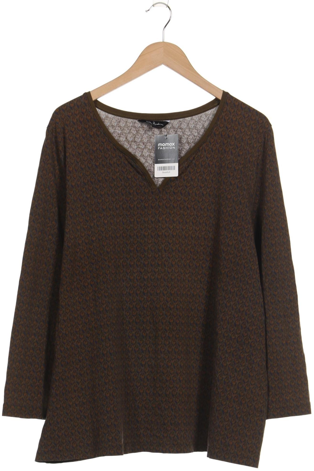 

Ulla Popken Damen Langarmshirt, grün, Gr. 48