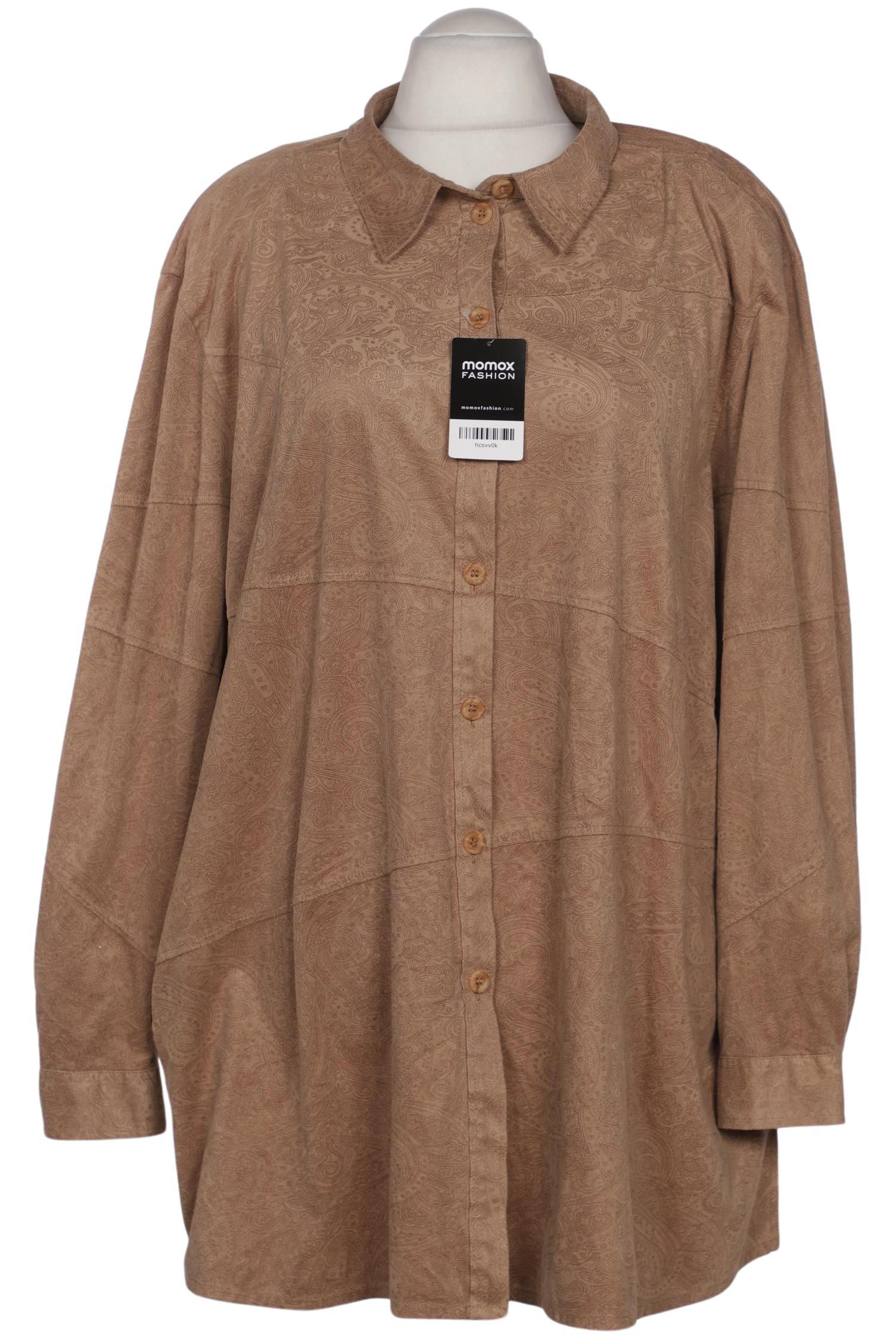 

Ulla Popken Damen Bluse, beige, Gr. 58