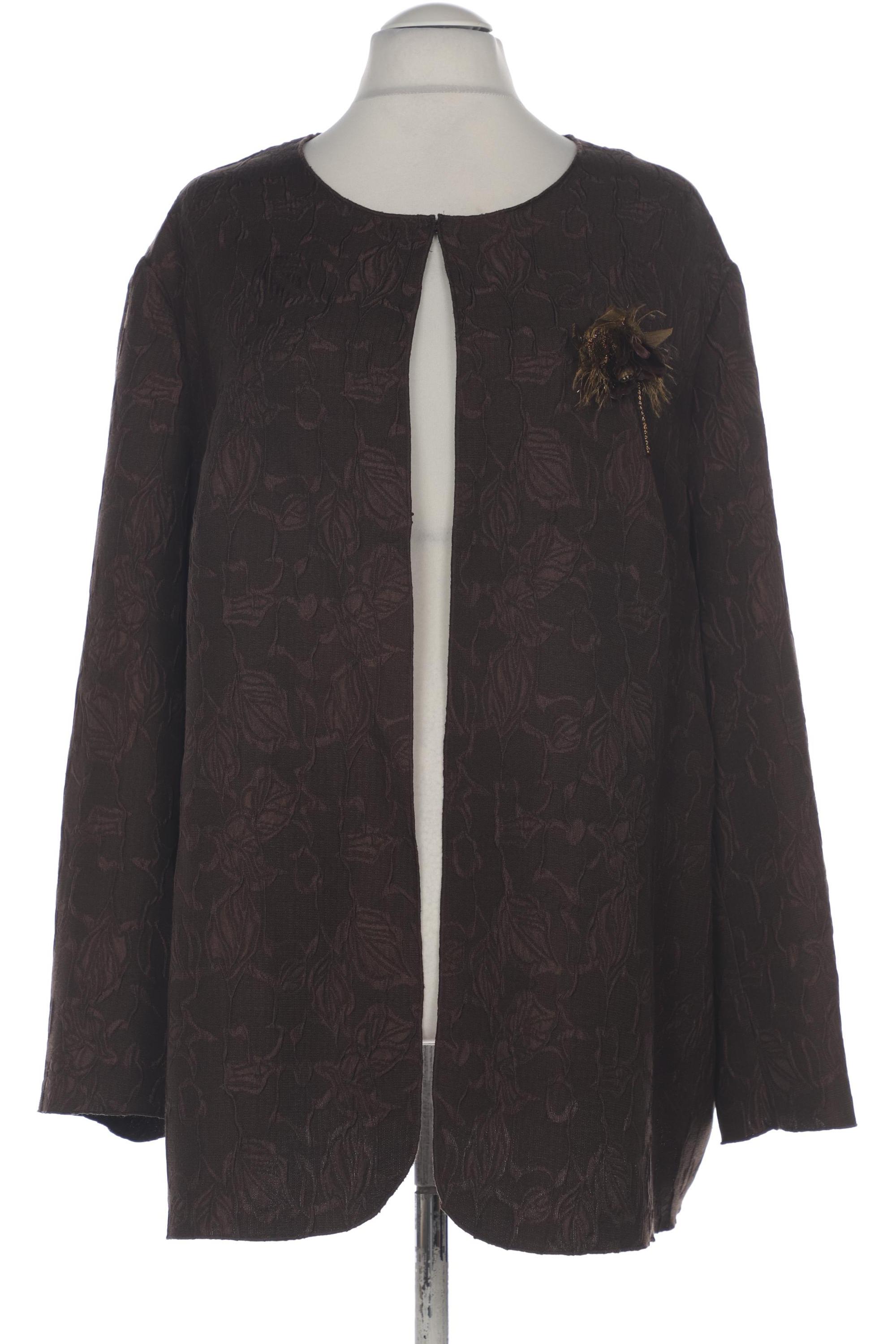 

Ulla Popken Damen Blazer, braun, Gr. 54