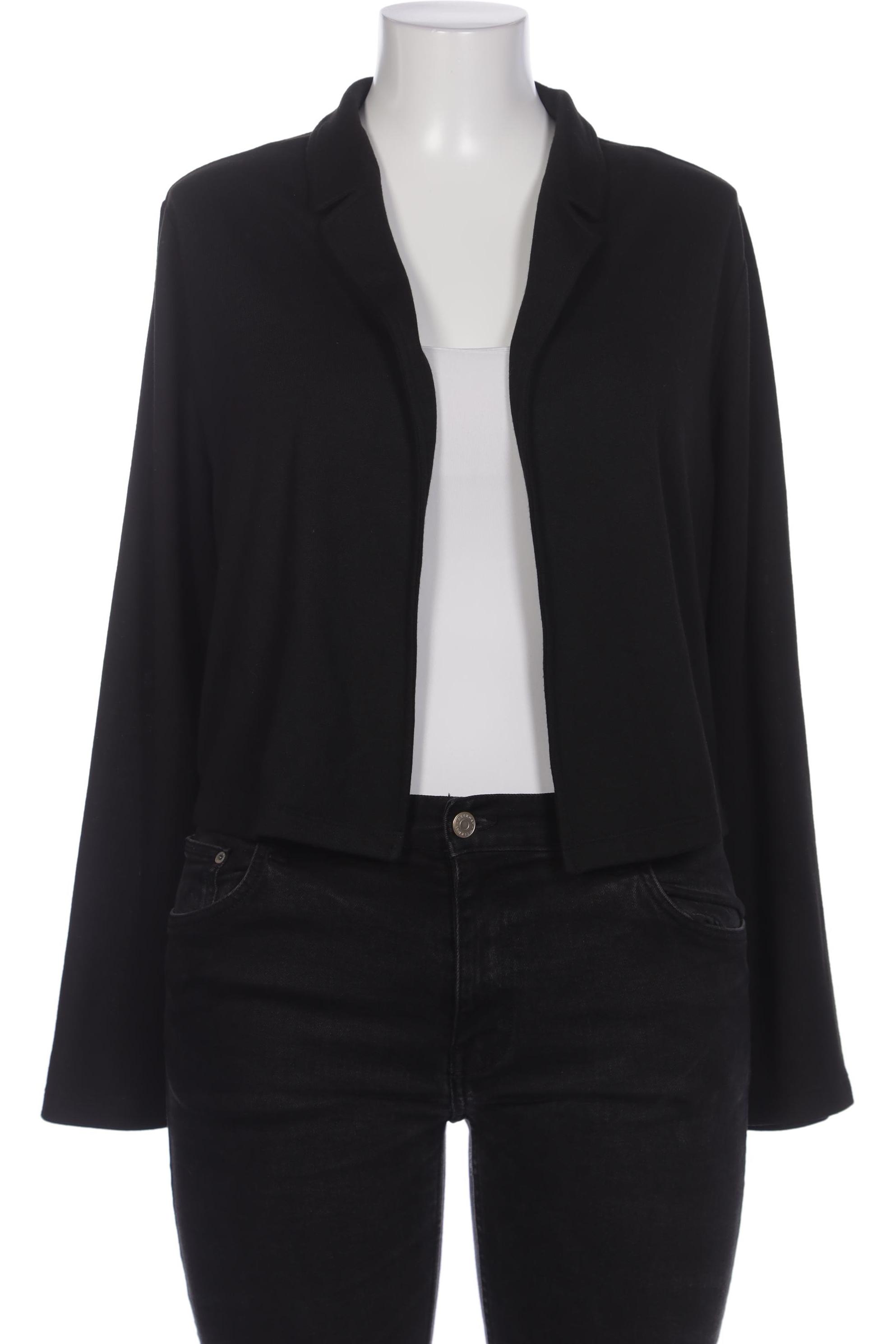 

Ulla Popken Damen Strickjacke, schwarz, Gr. 46