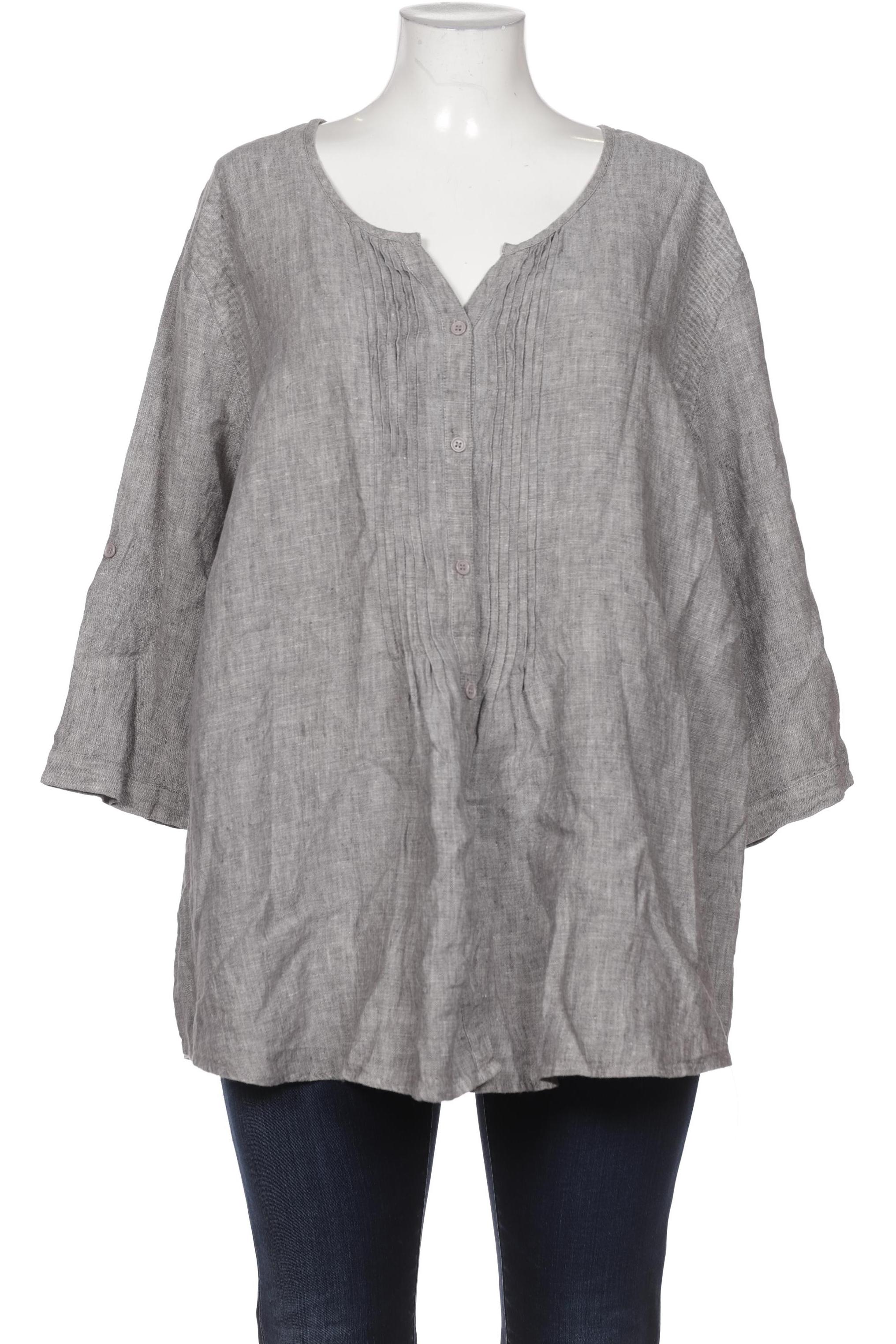 

Ulla Popken Damen Bluse, grau, Gr. 50