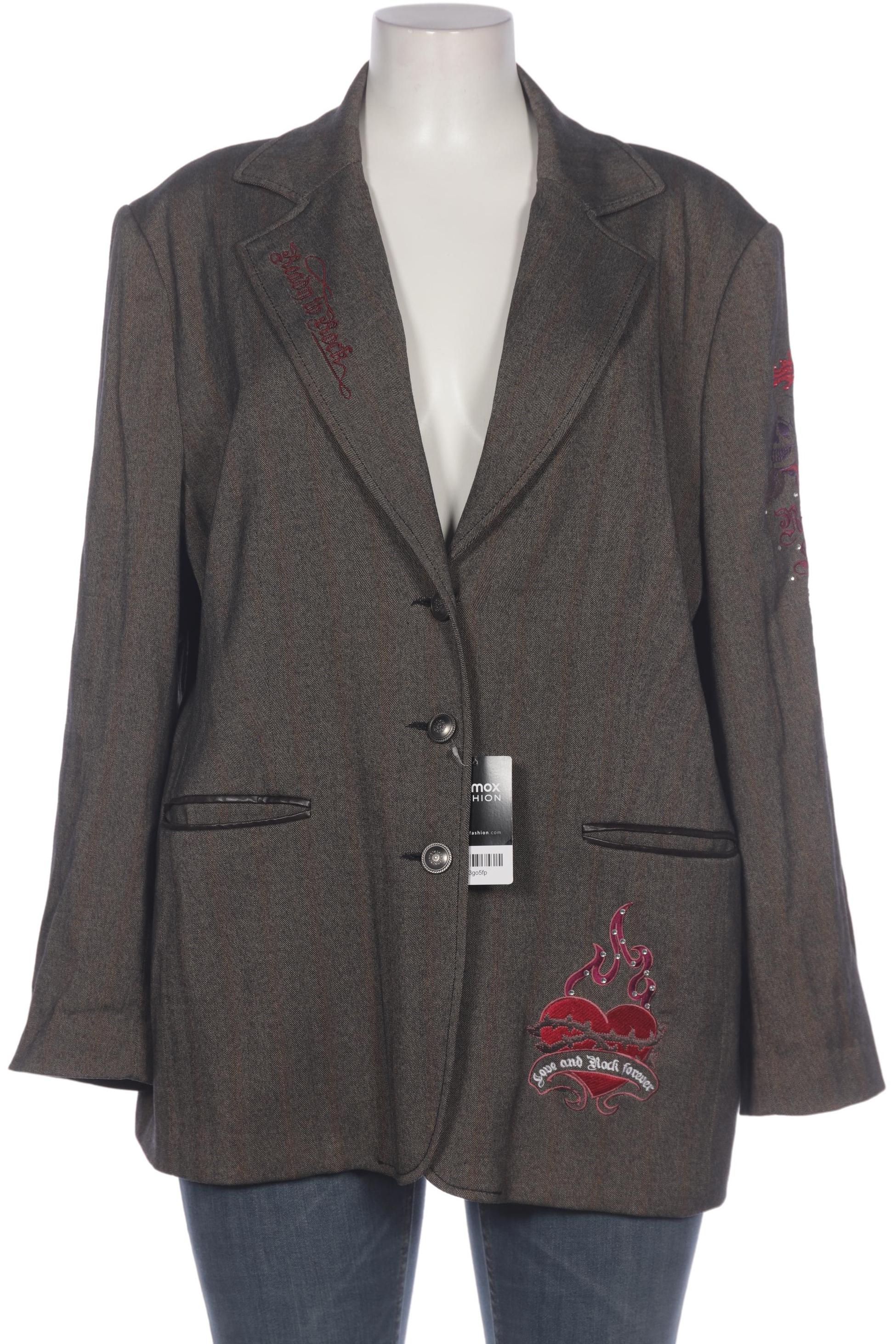 

Ulla Popken Damen Blazer, braun, Gr. 50
