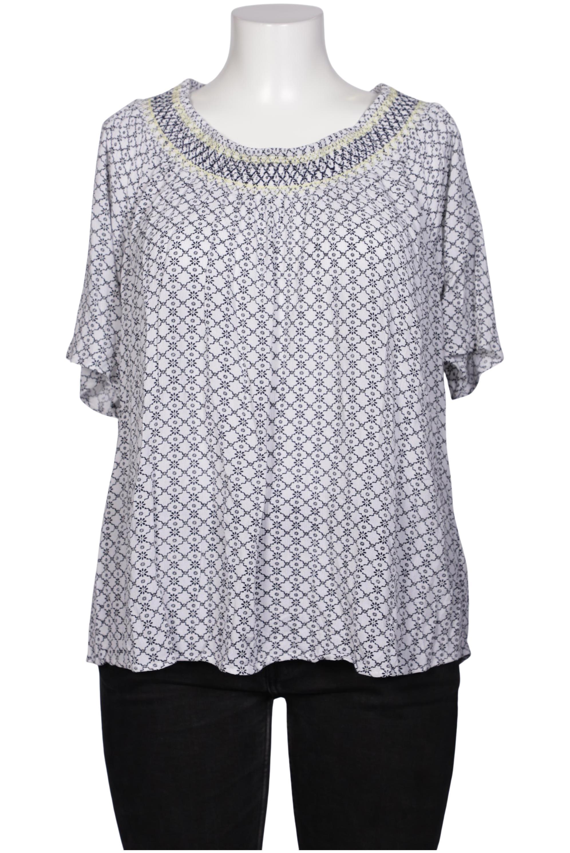 

Ulla Popken Damen Bluse, weiß, Gr. 46