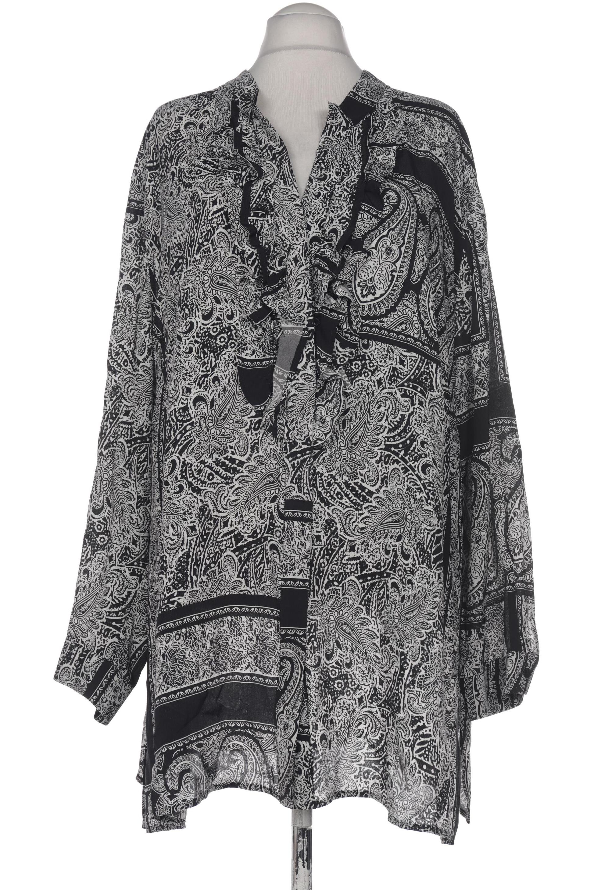 

Ulla Popken Damen Bluse, schwarz, Gr. 58