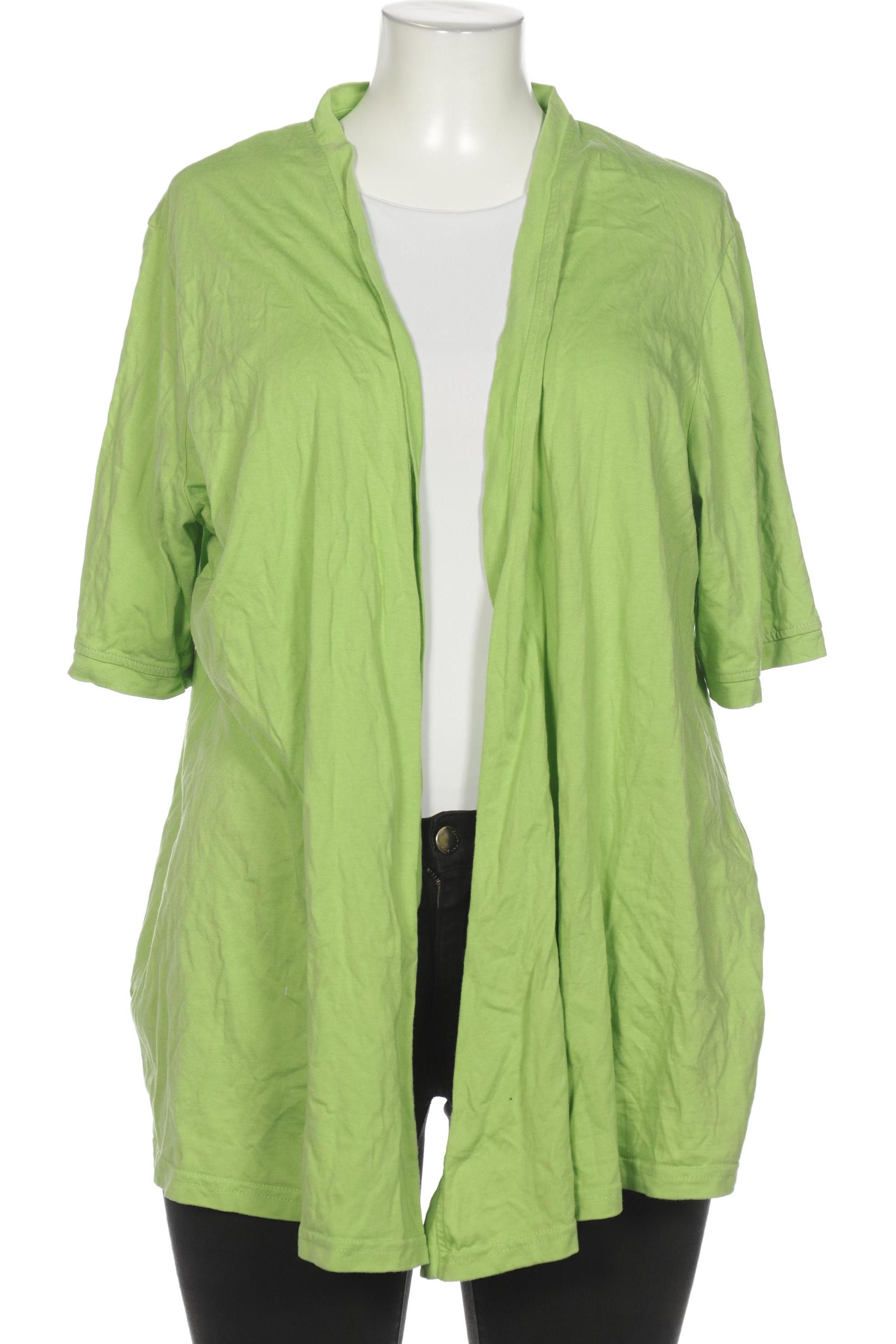 

Ulla Popken Damen Strickjacke, hellgrün, Gr. 50