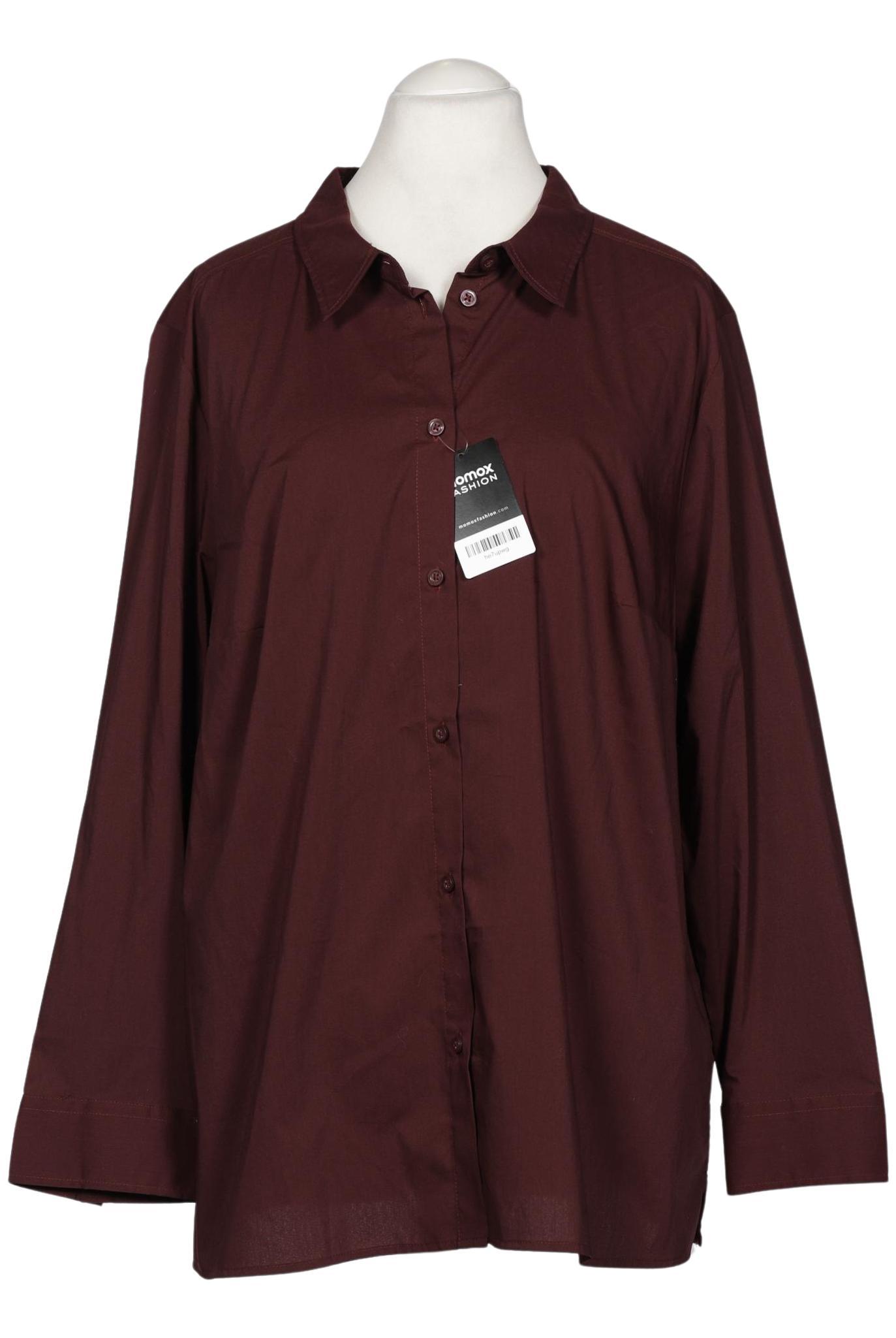 

Ulla Popken Damen Bluse, bordeaux, Gr. 50
