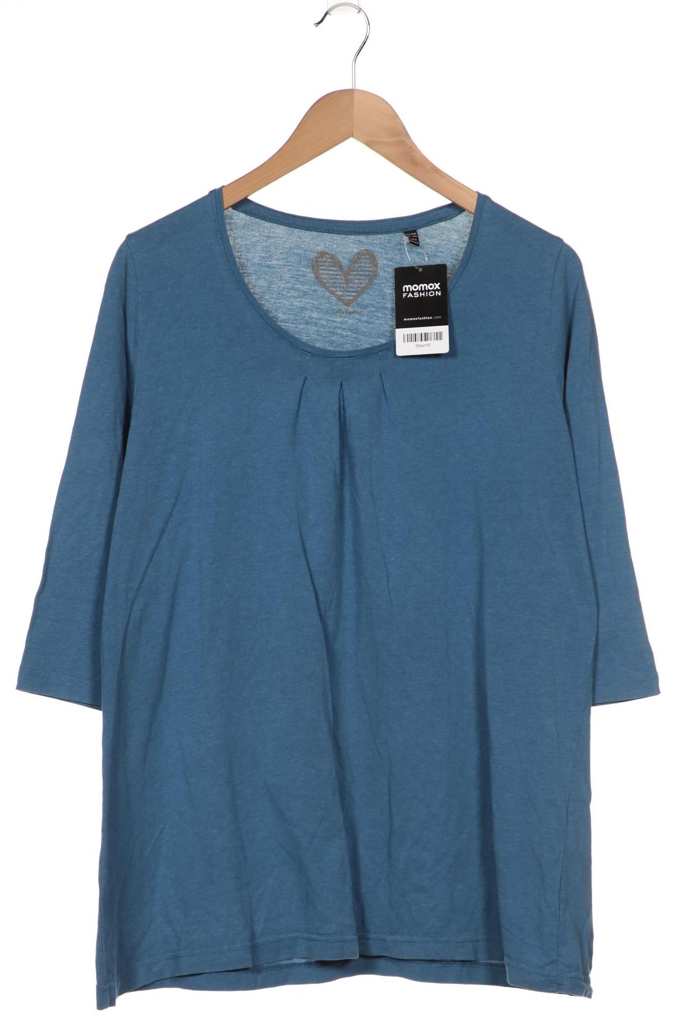 

Ulla Popken Damen T-Shirt, blau, Gr. 42