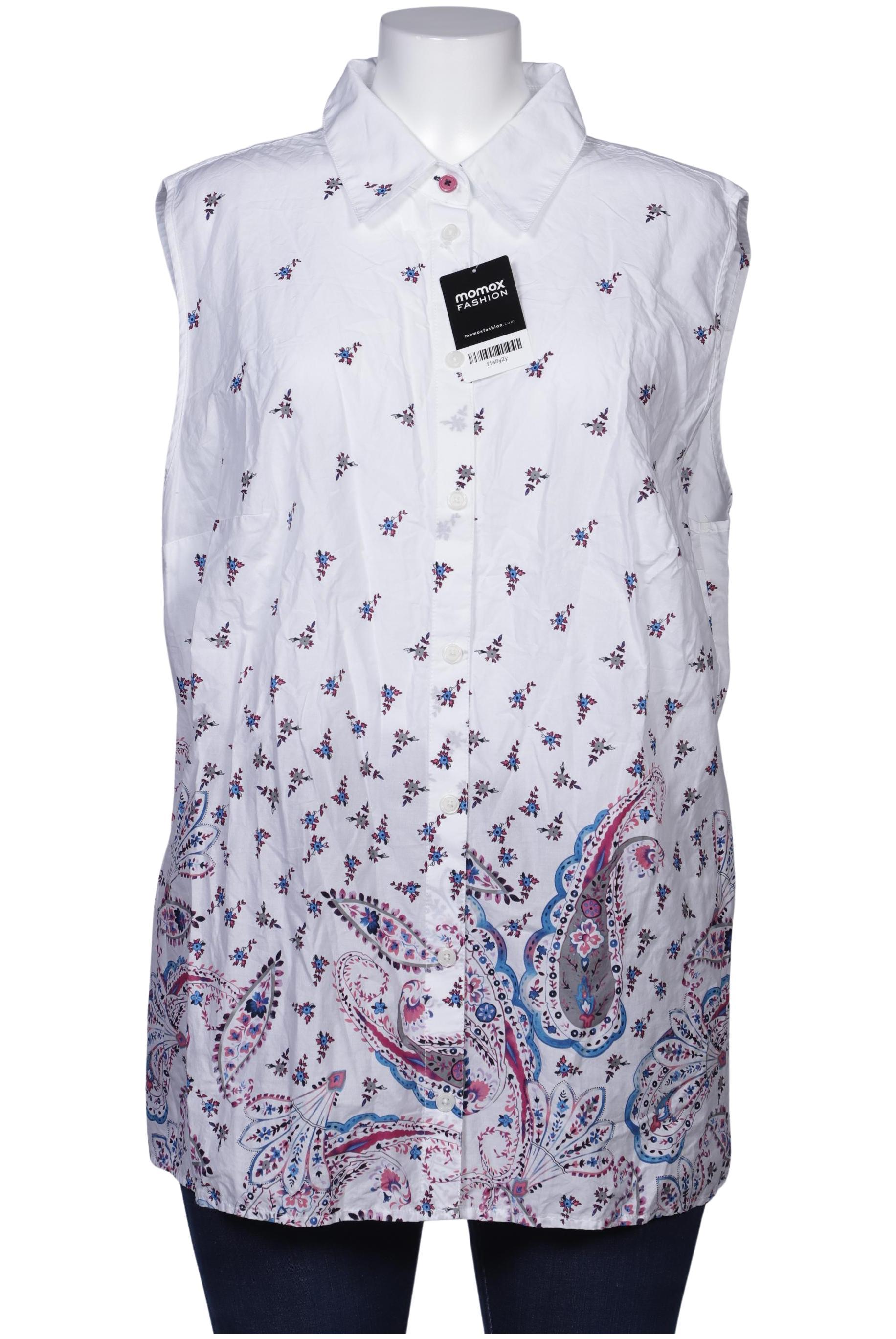 

Ulla Popken Damen Bluse, weiß, Gr. 52