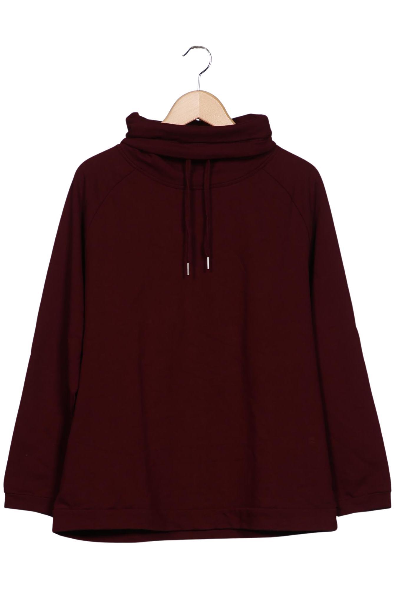

Ulla Popken Damen Sweatshirt, bordeaux, Gr. 42