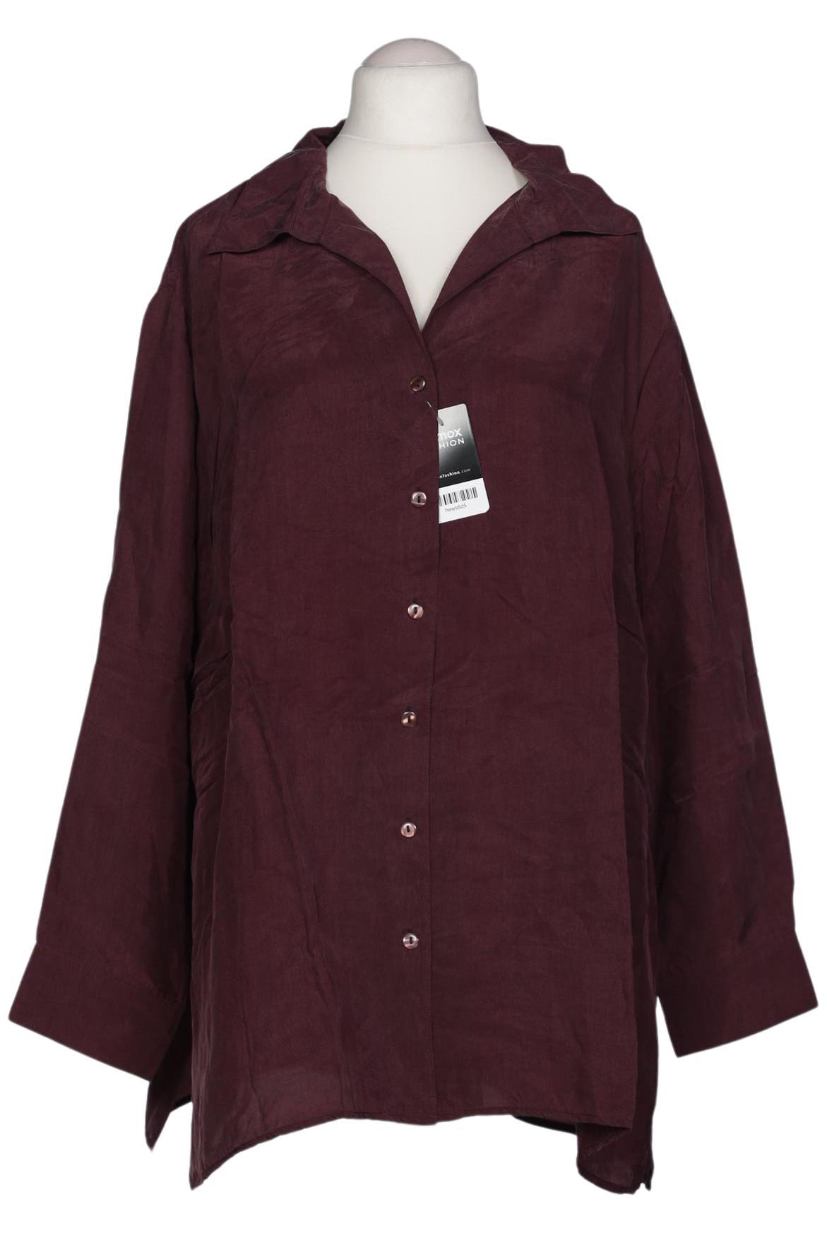

Ulla Popken Damen Bluse, bordeaux, Gr. 54