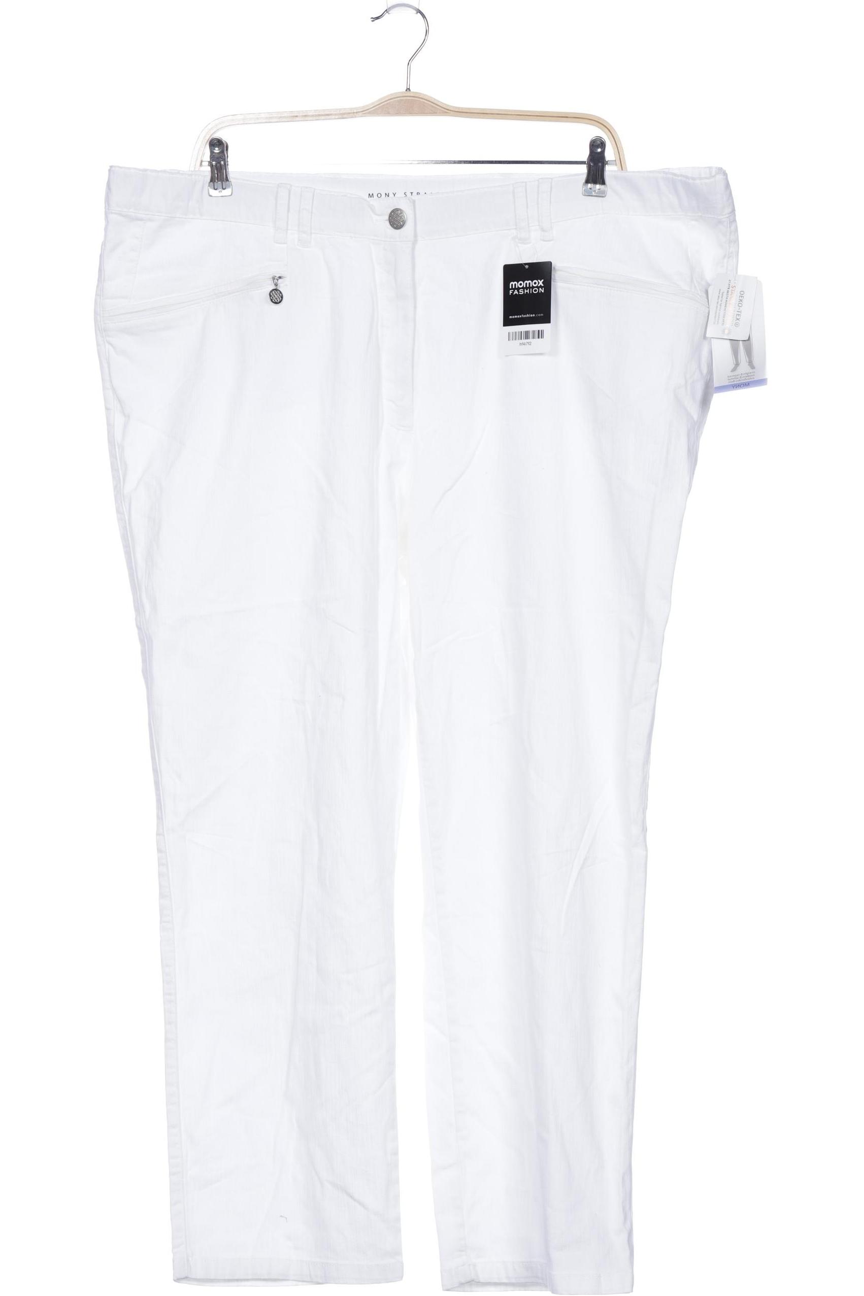 

Ulla Popken Damen Stoffhose, weiß, Gr. 27