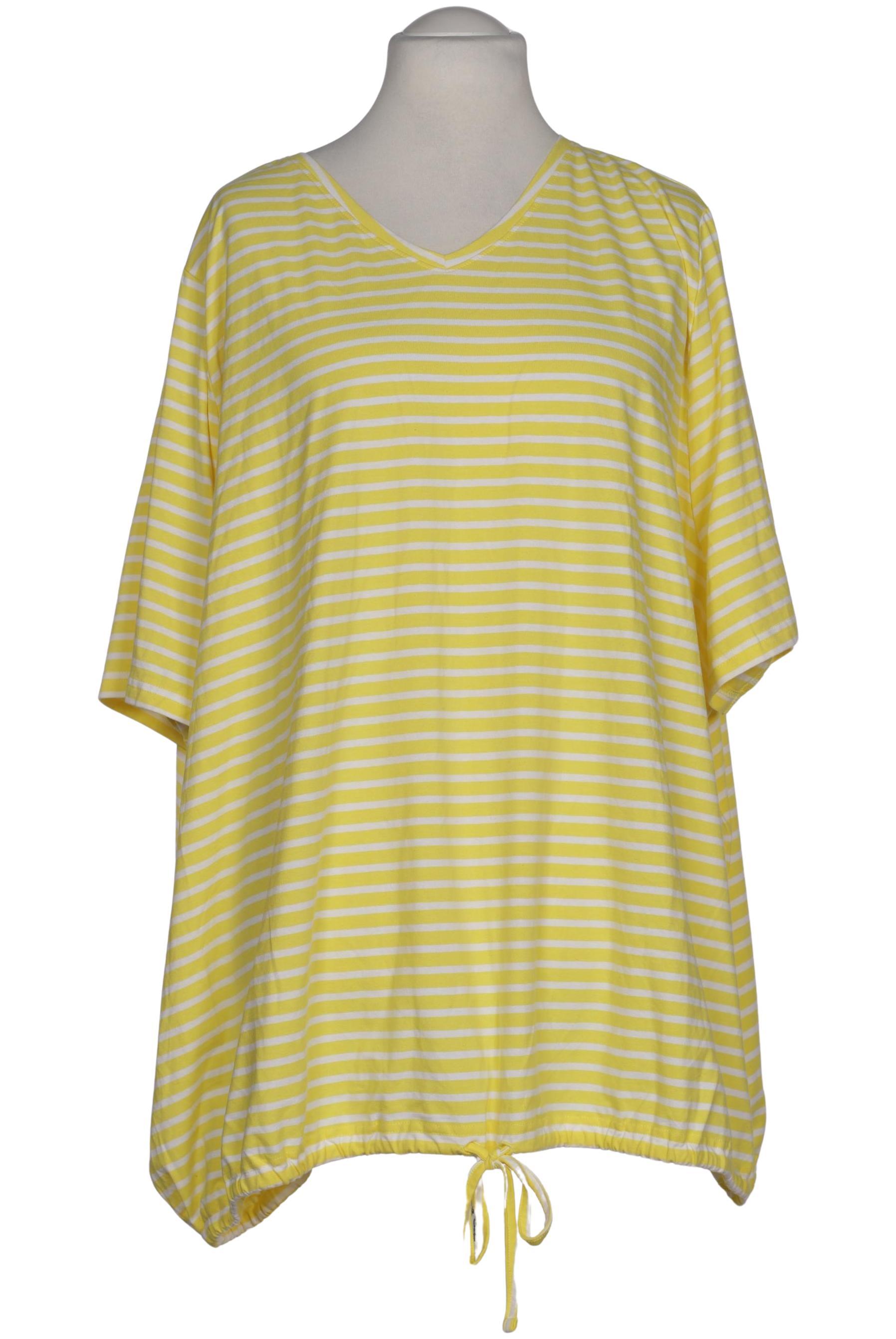 

Ulla Popken Damen T-Shirt, gelb, Gr. 62